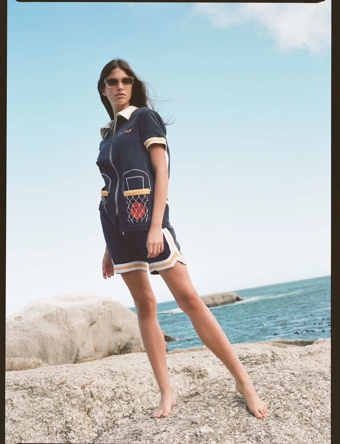 'Air Ball' Basketball Cabana Shorts - Image 7