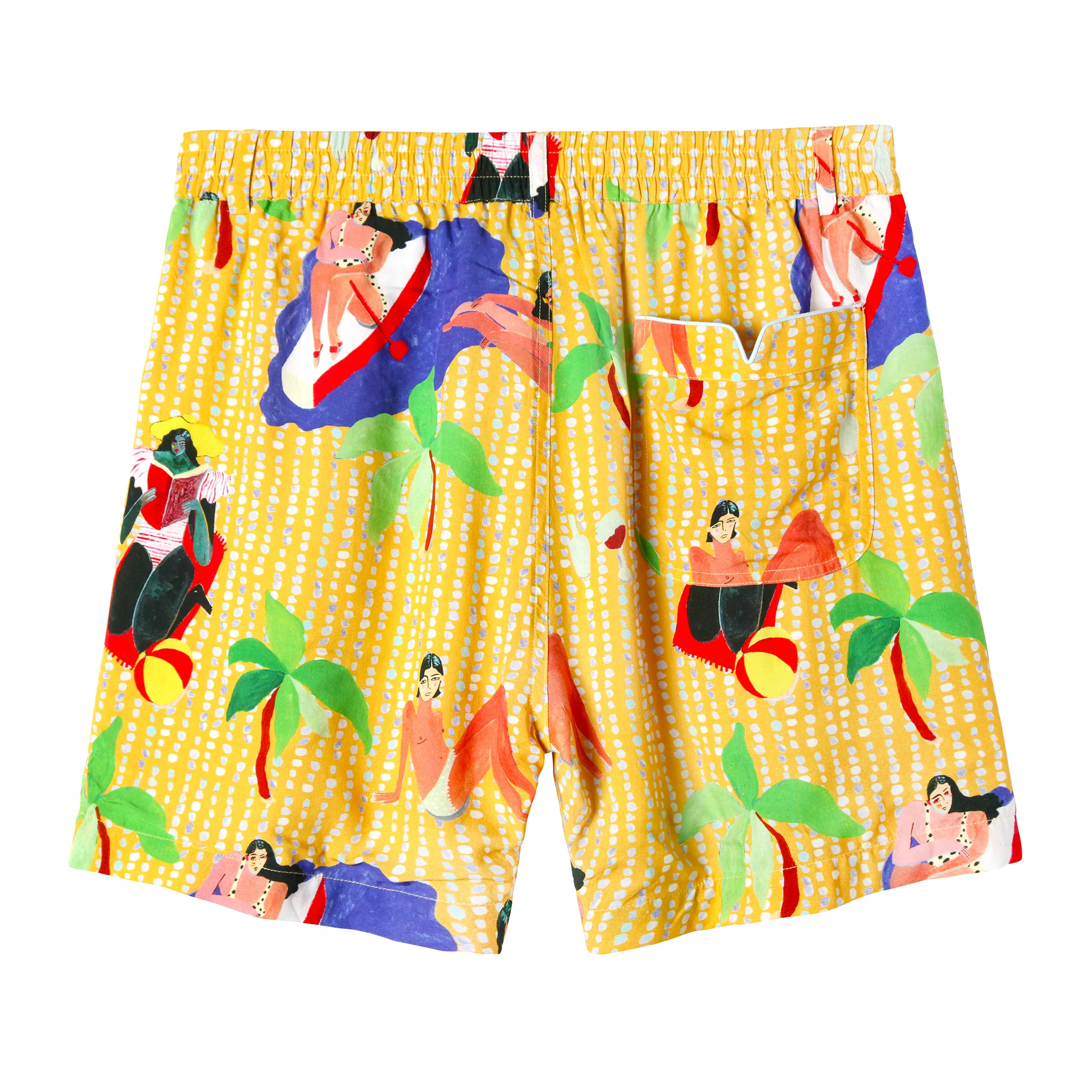 Ana Leovy x Tombolo Shorts (Yellow) - Image 3