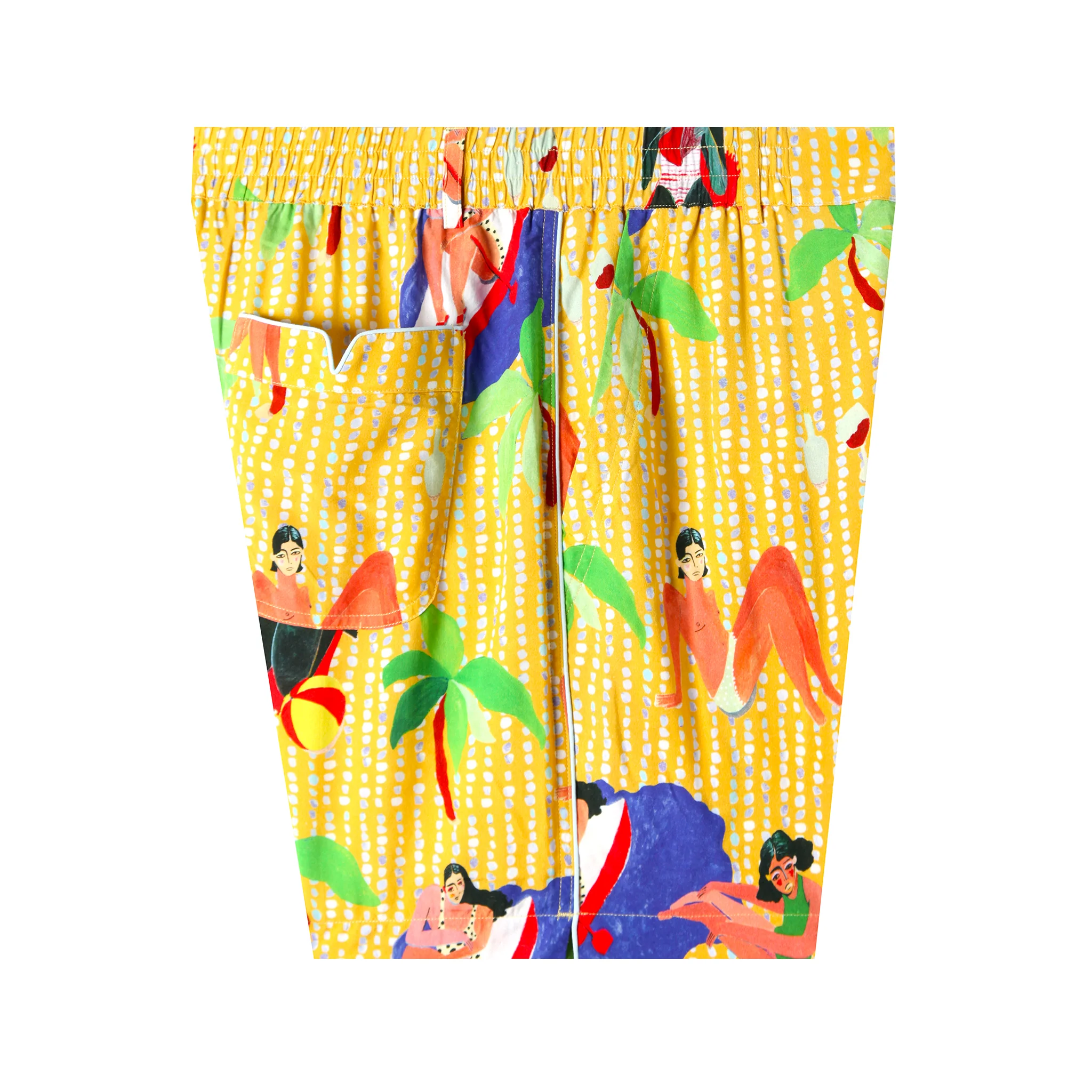 Ana Leovy x Tombolo Shorts (Yellow) - Image 4