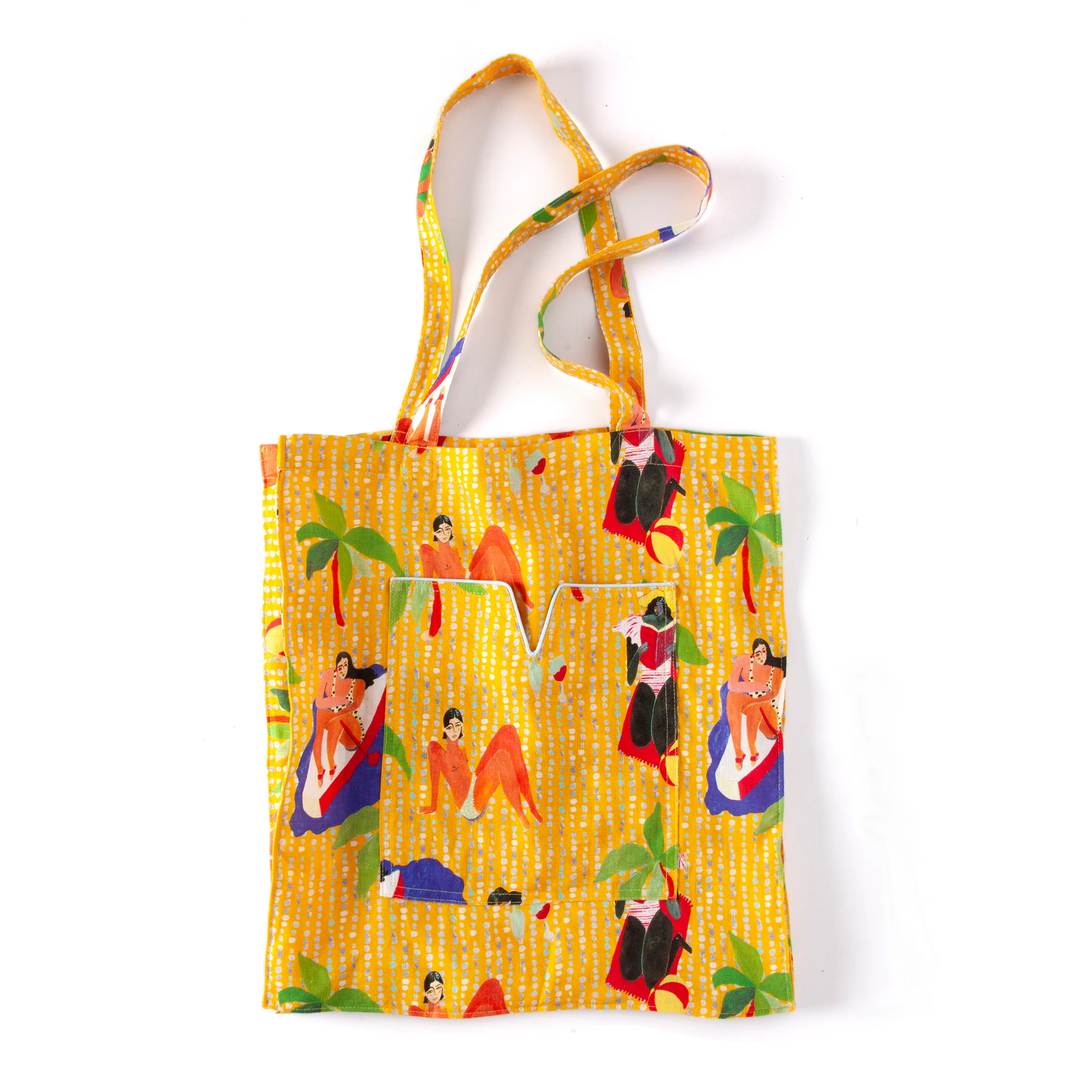 Ana Leovy x Tombolo - Tote Bag (Yellow) - Image 2