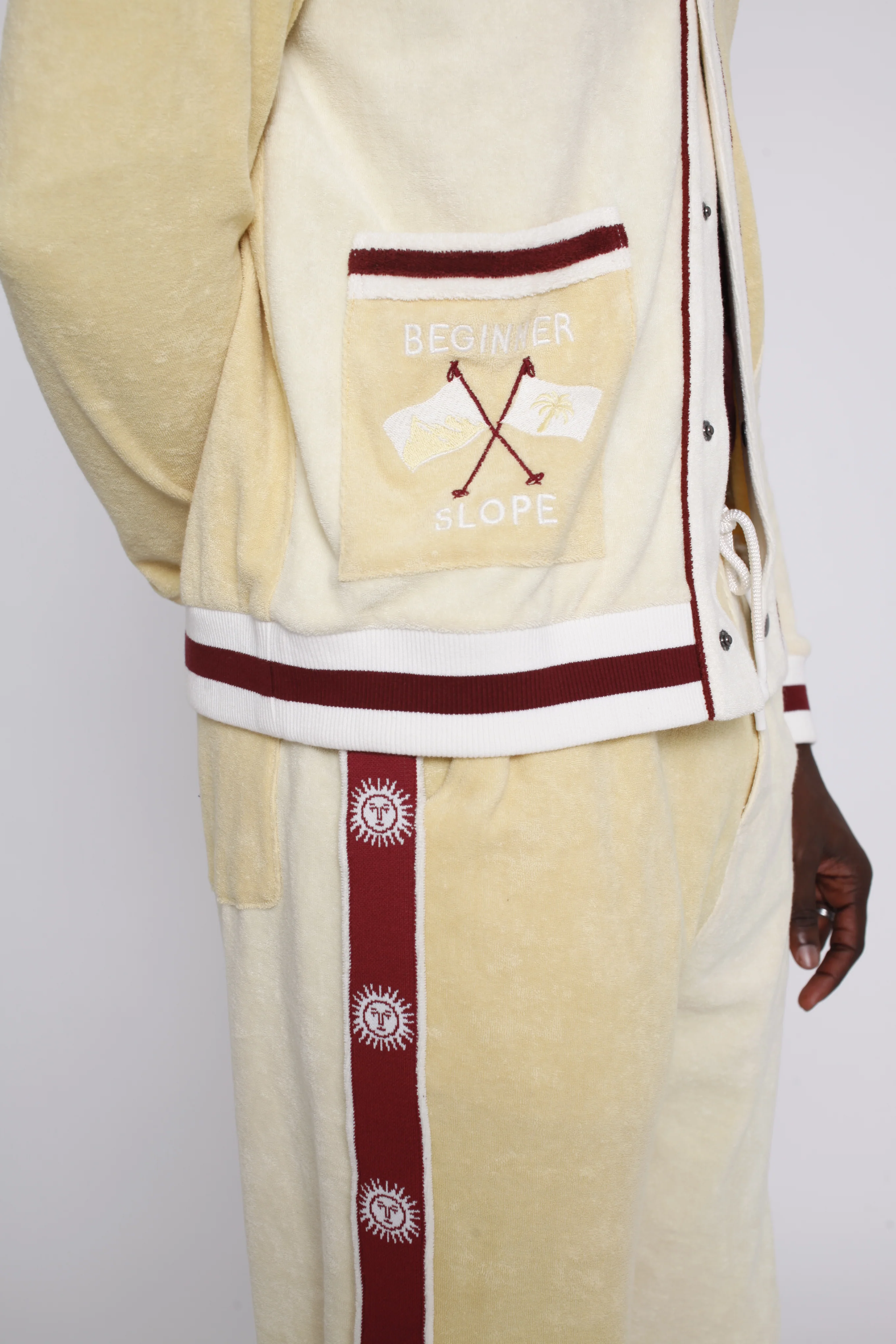 'Après Ski' Cabana Jacket (Yellow) - Image 4