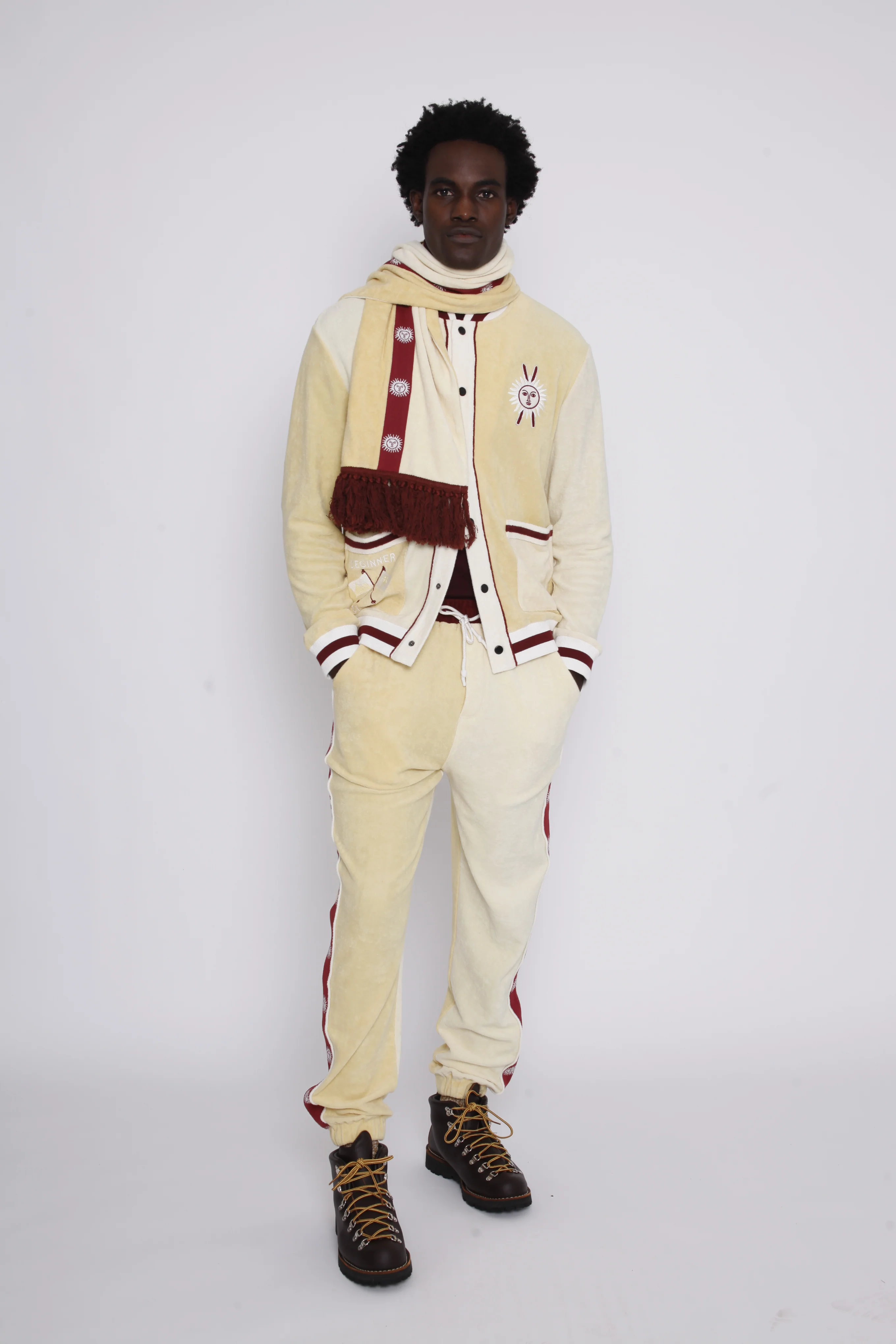 'Après Ski' Cabana Jacket (Yellow) - Image 5