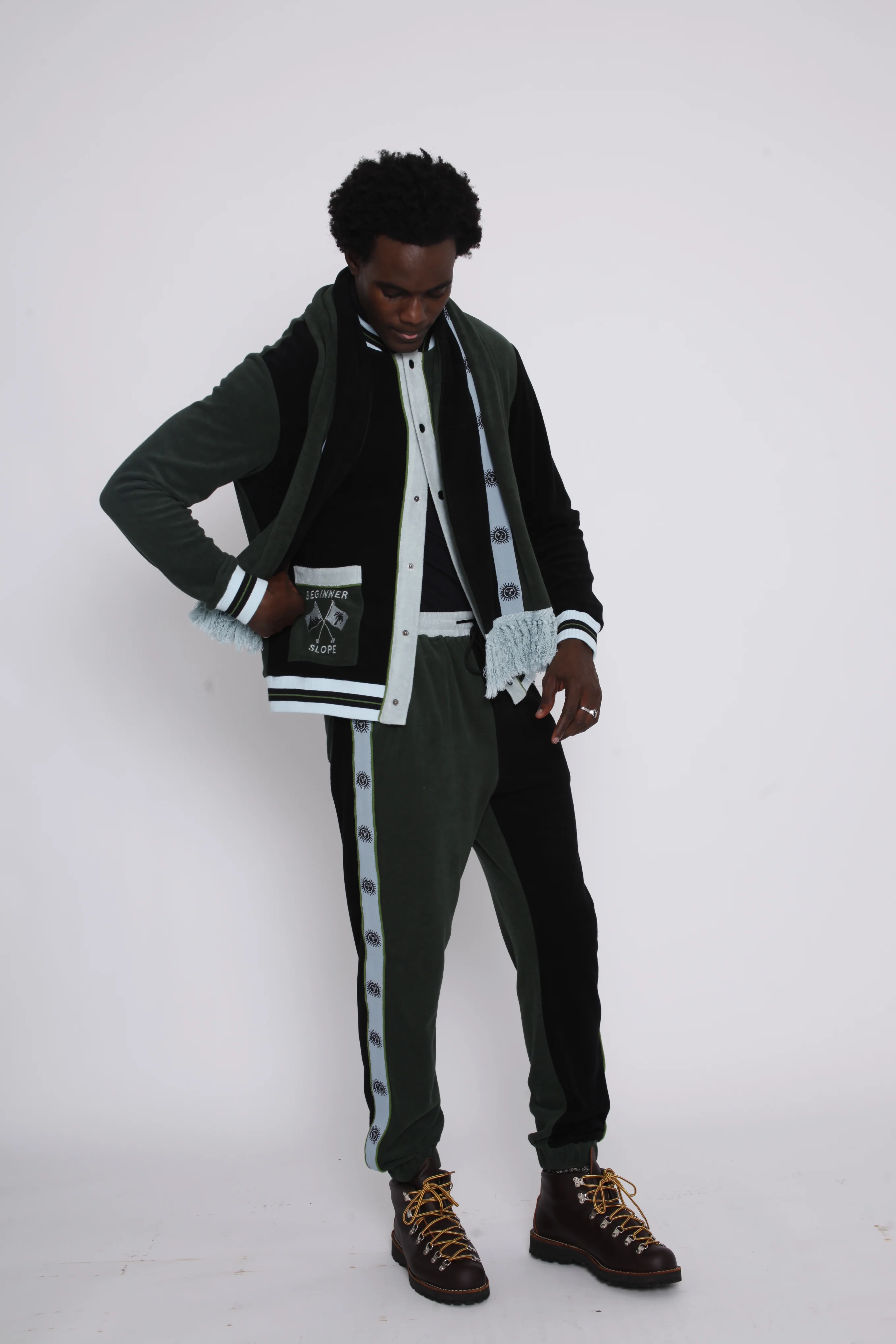 Après Ski Cabana Pants (Green) - Image 4
