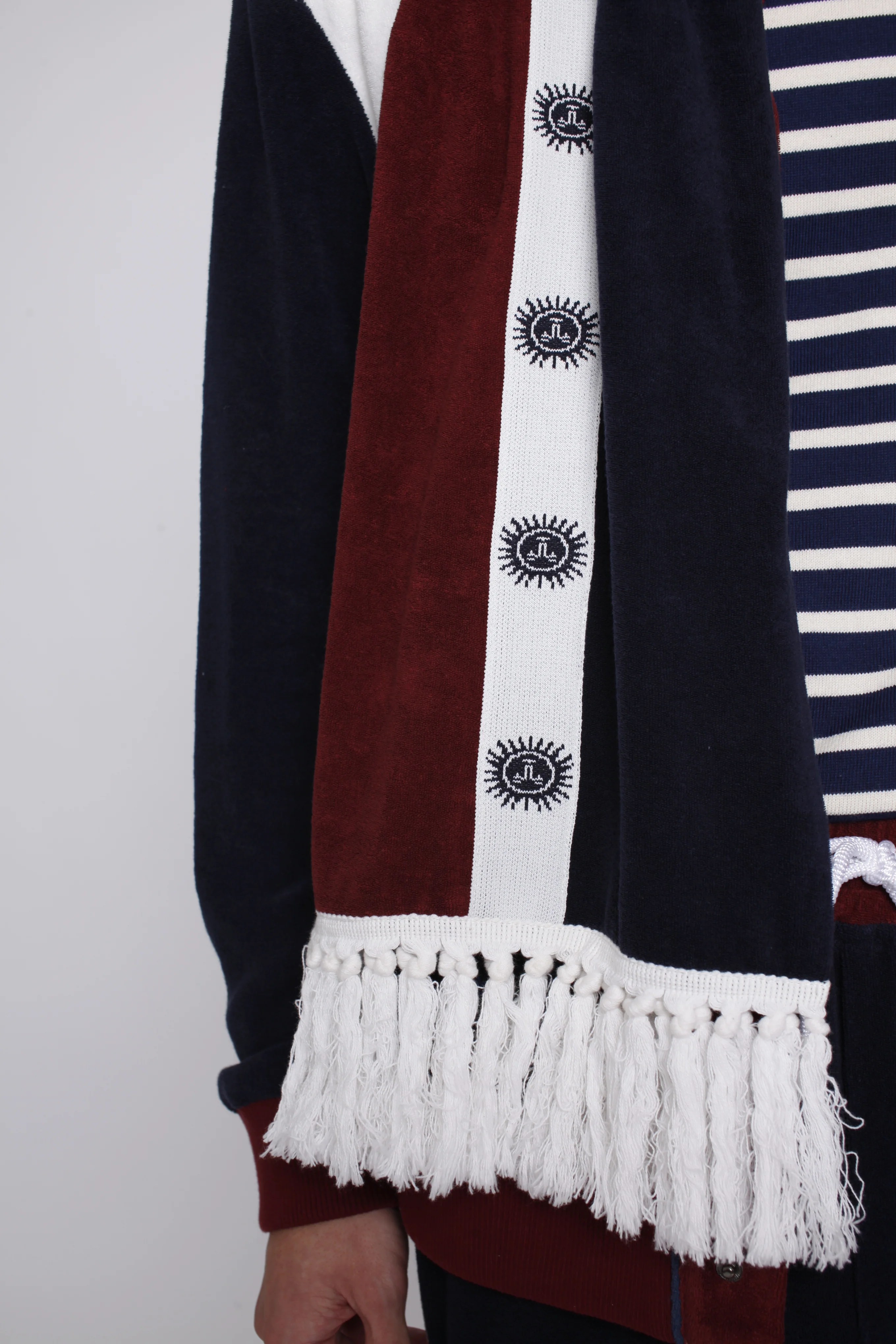 'Après Ski' Scarf (Navy) - Image 3
