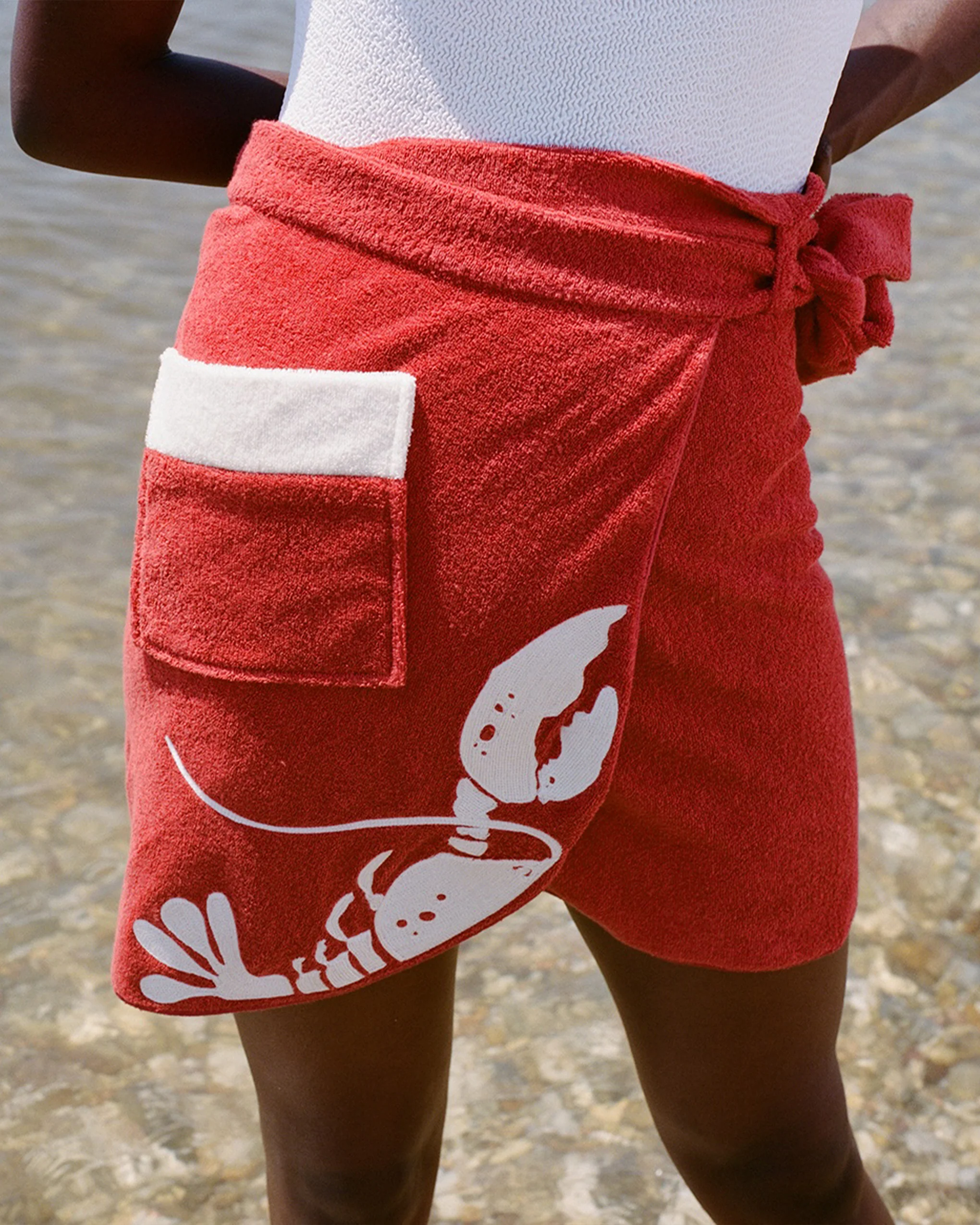'Better Half' Hand Towel Mini Skirt - Image 10