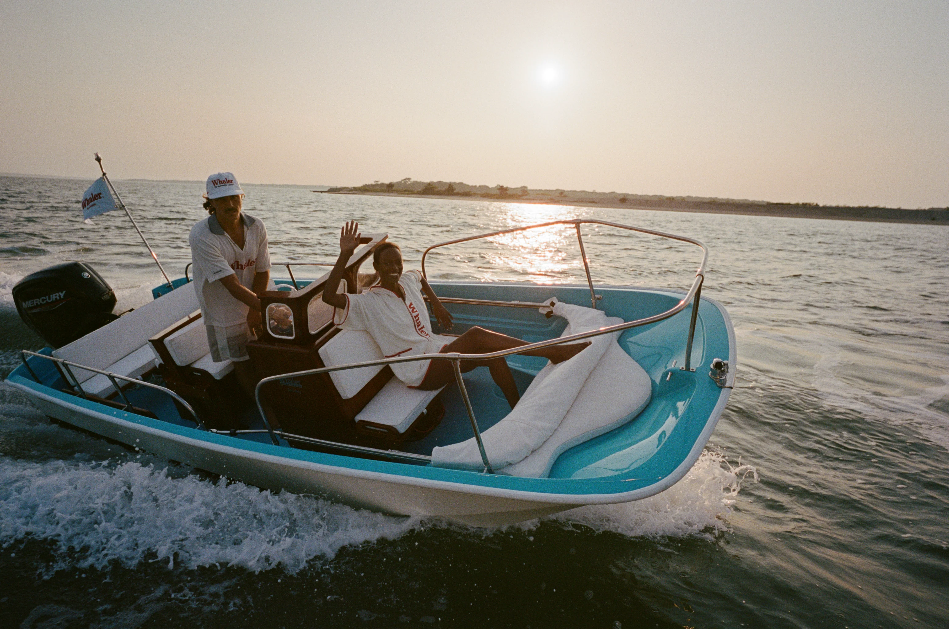'Boston Whaler' Beach Towel Top - Image 16