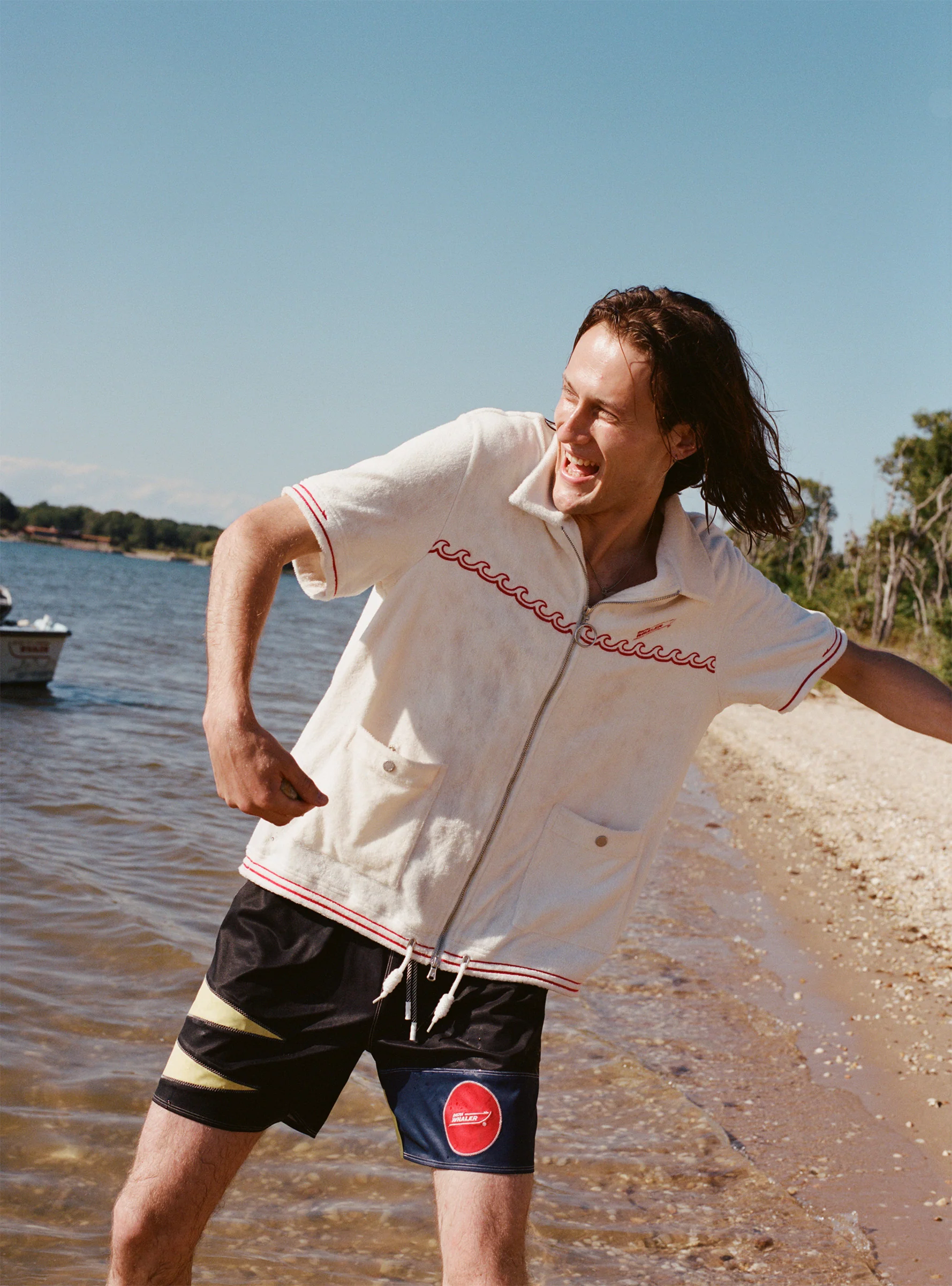 'Boston Whaler' Swim Trunks - Image 5