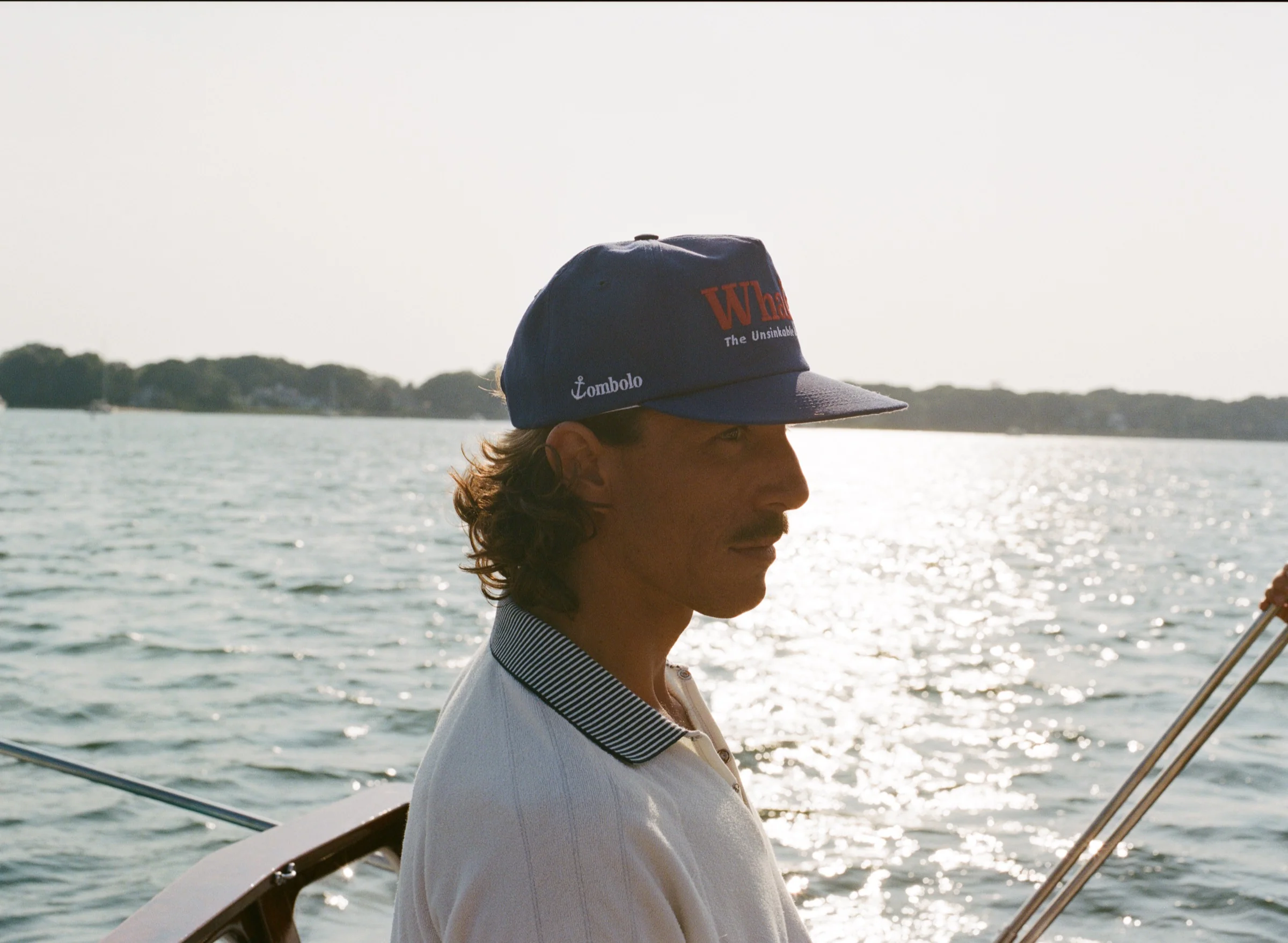 'Boston Whaler: Unsinkable Legend' 5-Panel Souvenir Cap (Blue) - Image 11