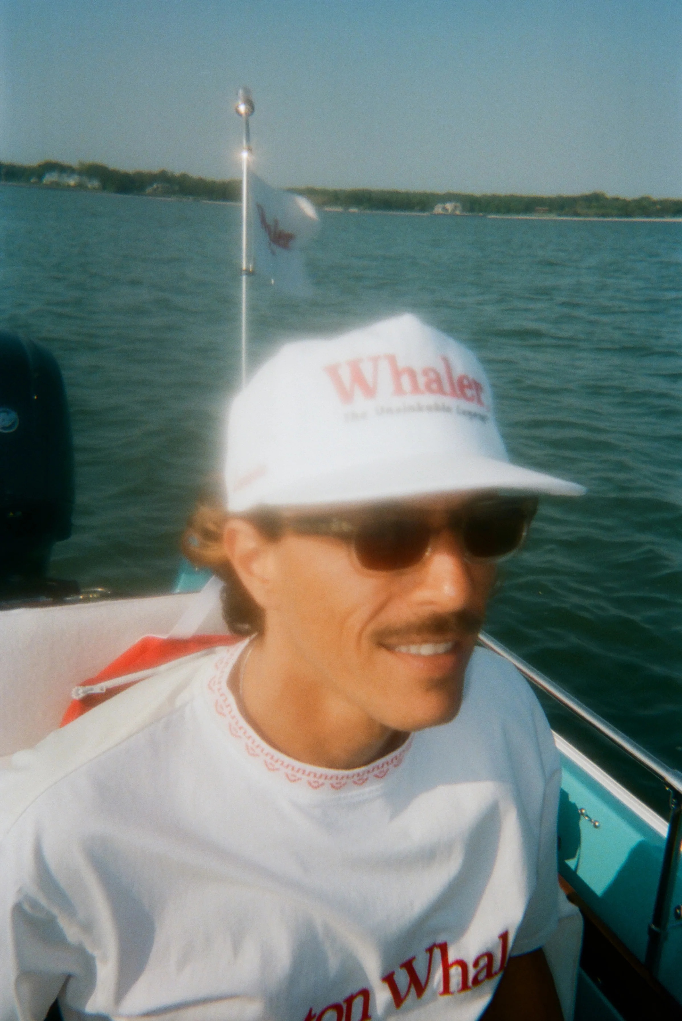 'Boston Whaler: Unsinkable Legend' 5-Panel Souvenir Cap (White) - Image 14