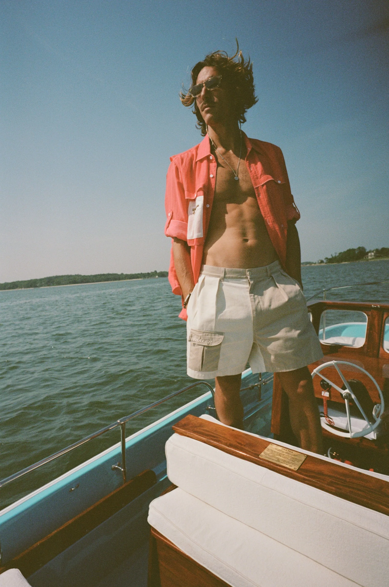 'Boston Whaler' Vented Fishing Shirt - Image 15