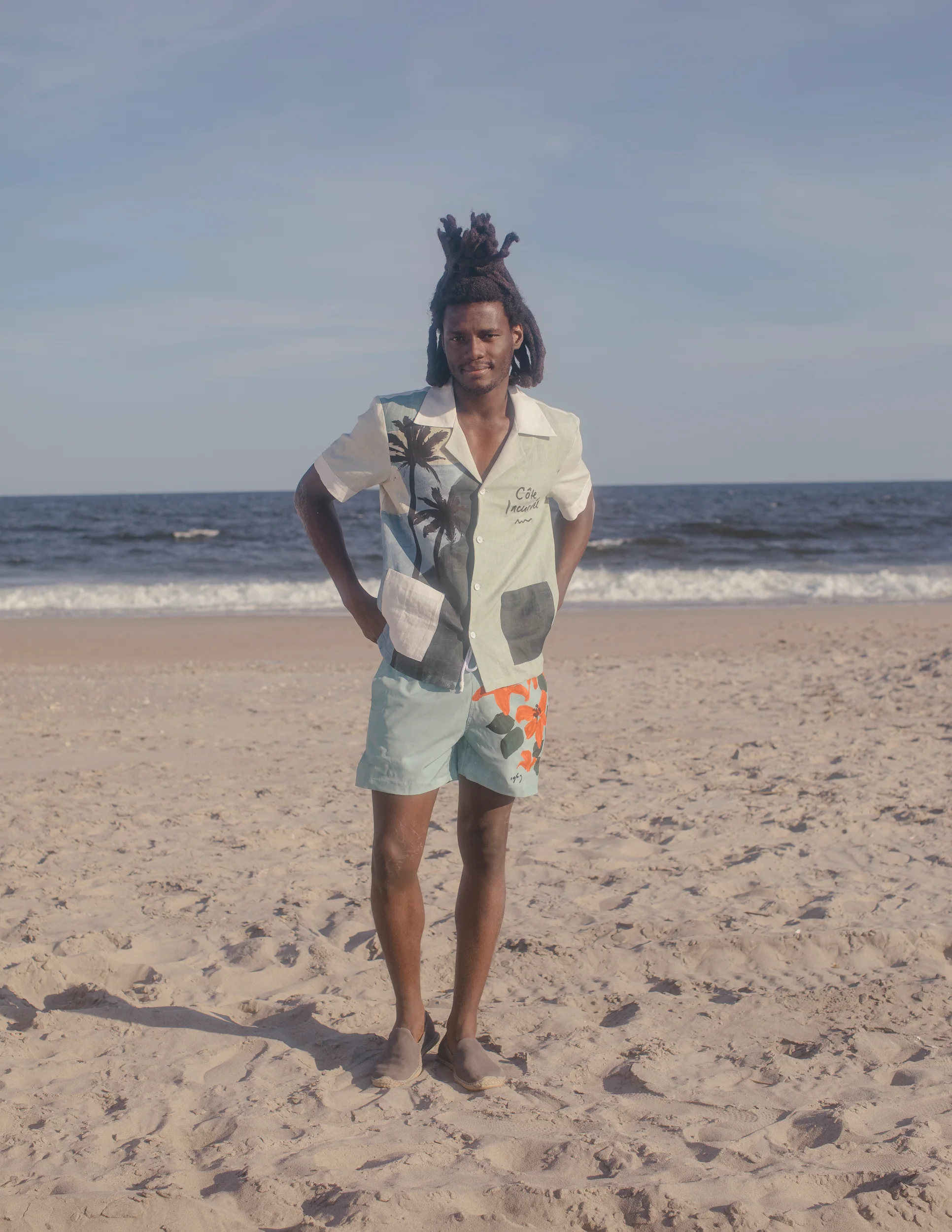 'Coast Lines' x Hôtel Magique ~ Swim Trunks - Image 4