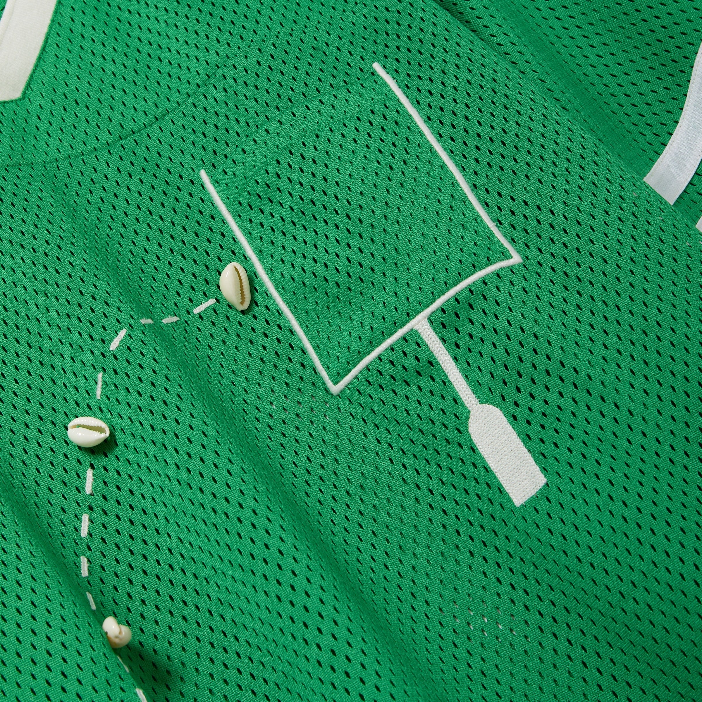 ‘Doink!’ ~ Relaxed Crop Cut (Green) - Image 5