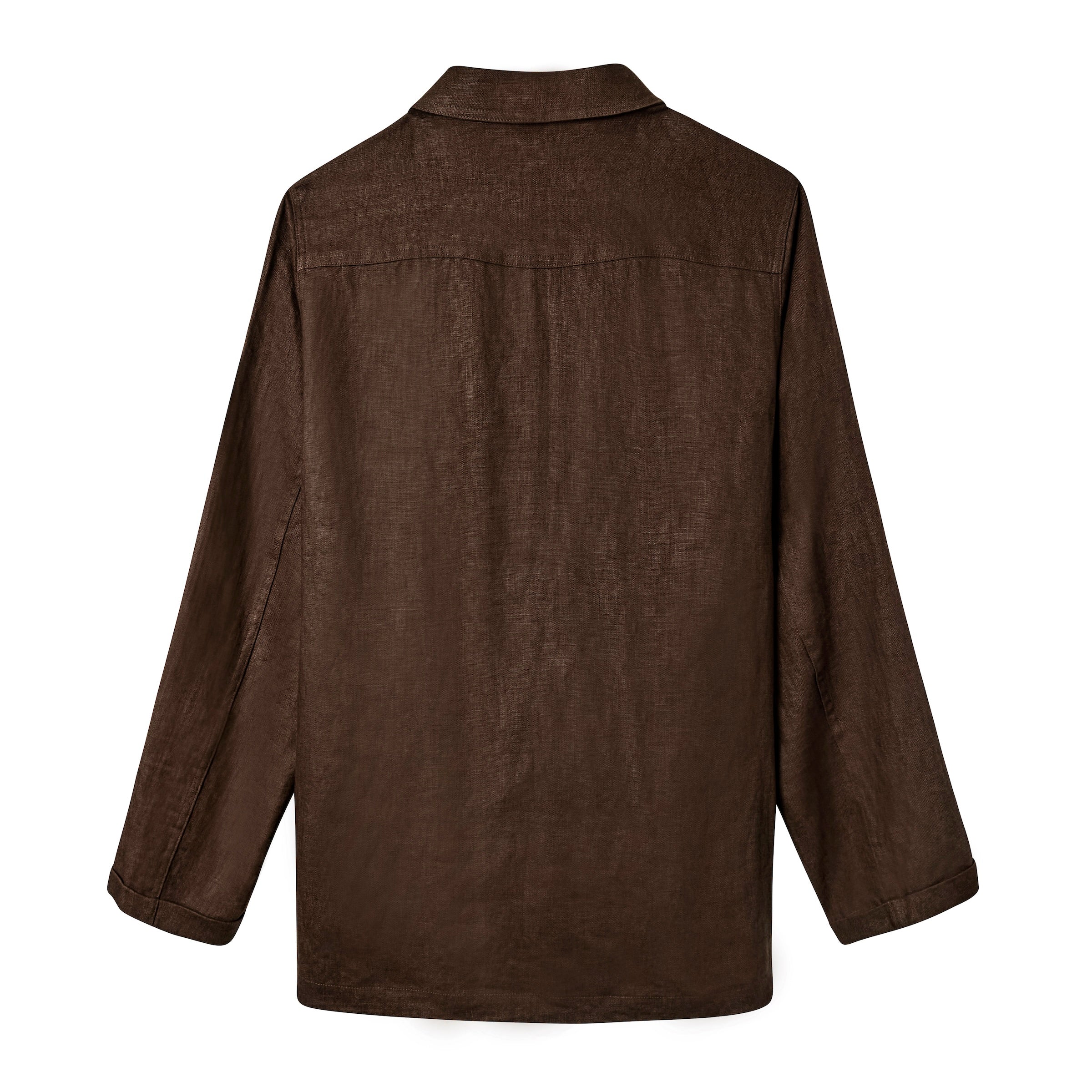 Easy-Going Jacket (Brown Linen) - Image 5