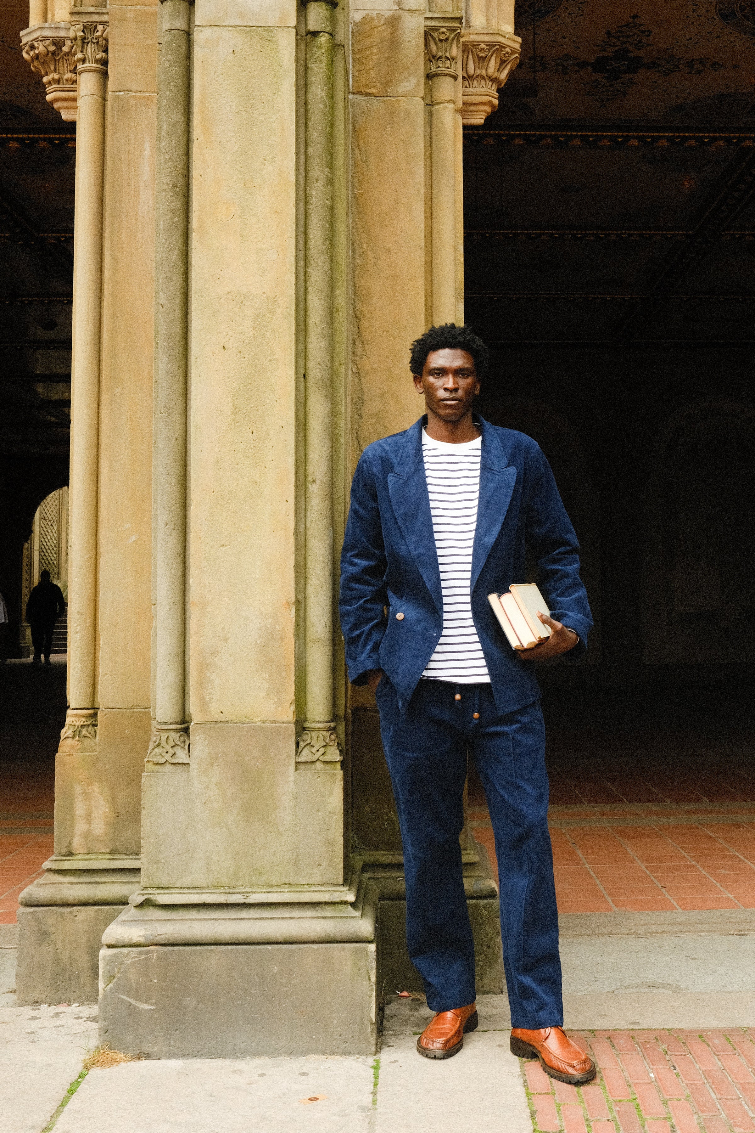 Easy-Going Jacket (Navy Corduroy) - Image 9