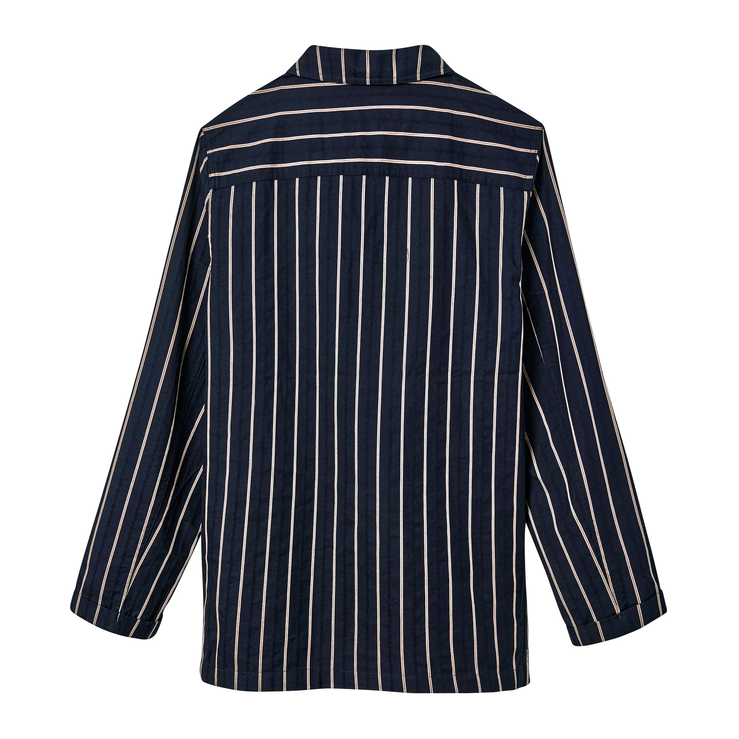 Easy-Going Jacket (Navy Jacquard Stripe) - Image 4