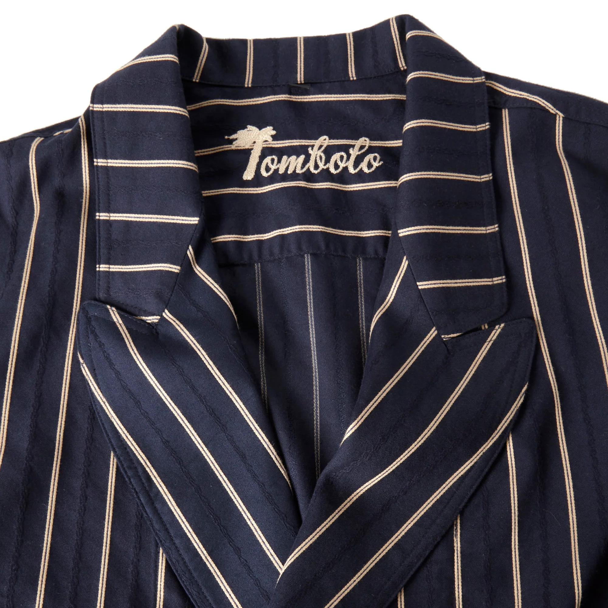 Easy-Going Jacket (Navy Jacquard Stripe) - Image 6