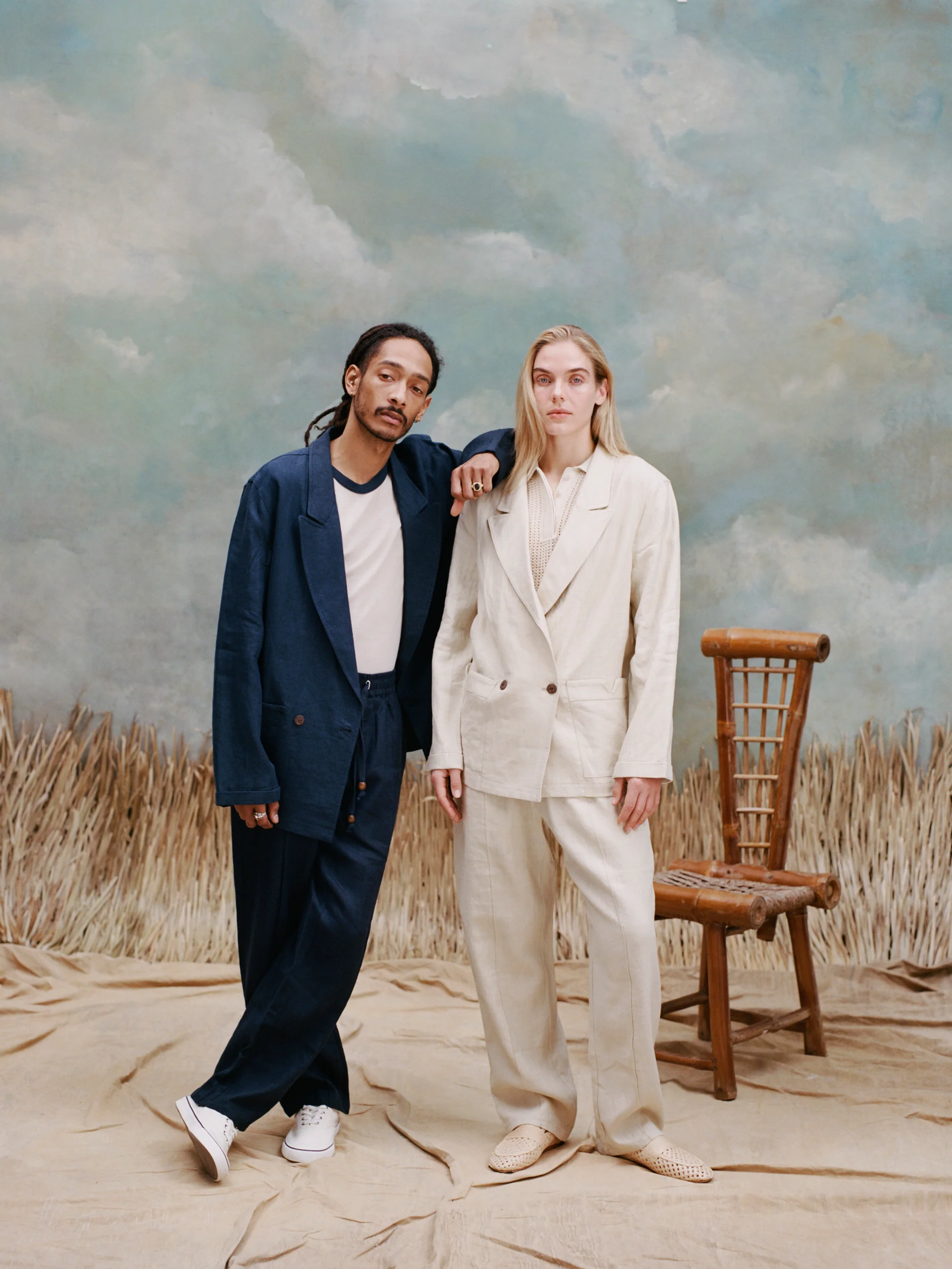 Easy-Going Jacket (Navy Linen) - Image 16