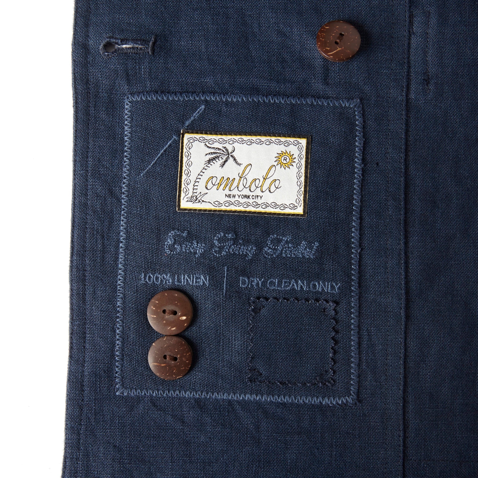 Easy-Going Jacket (Navy Linen) - Image 9