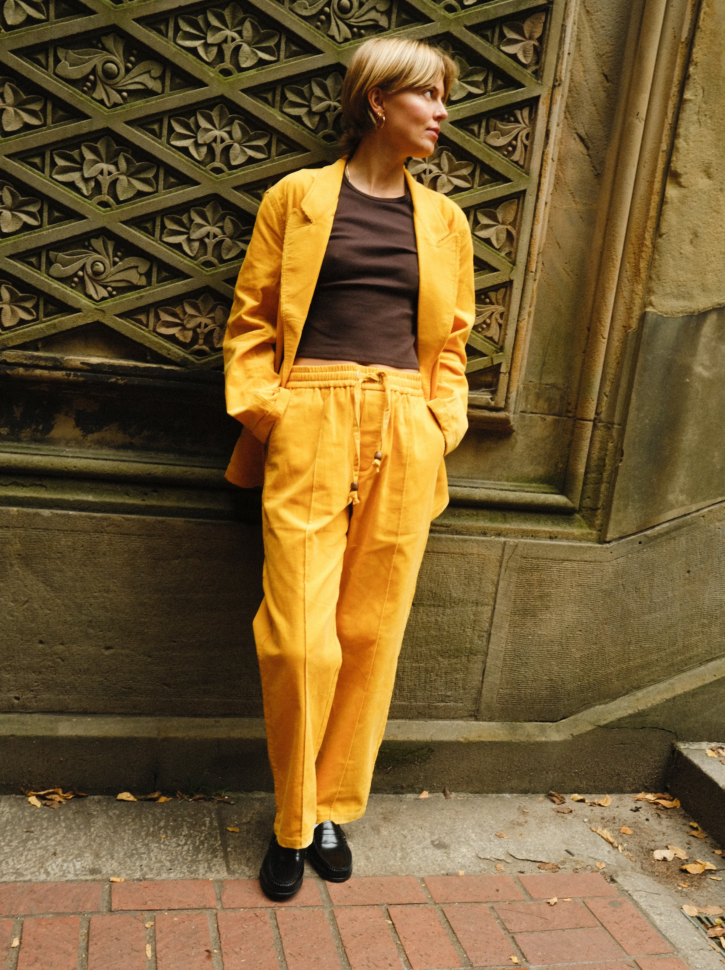 Easy-Going Jacket (Saffron Corduroy) - Image 3