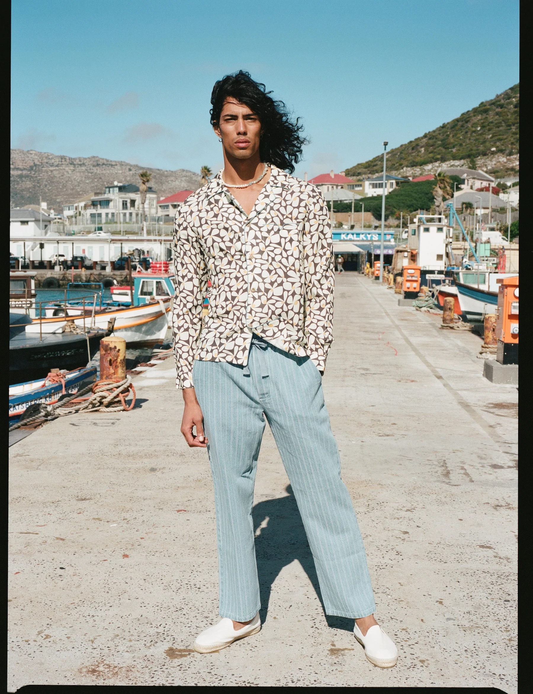 Easy-Going Pants (Indigo Weave) - Image 2