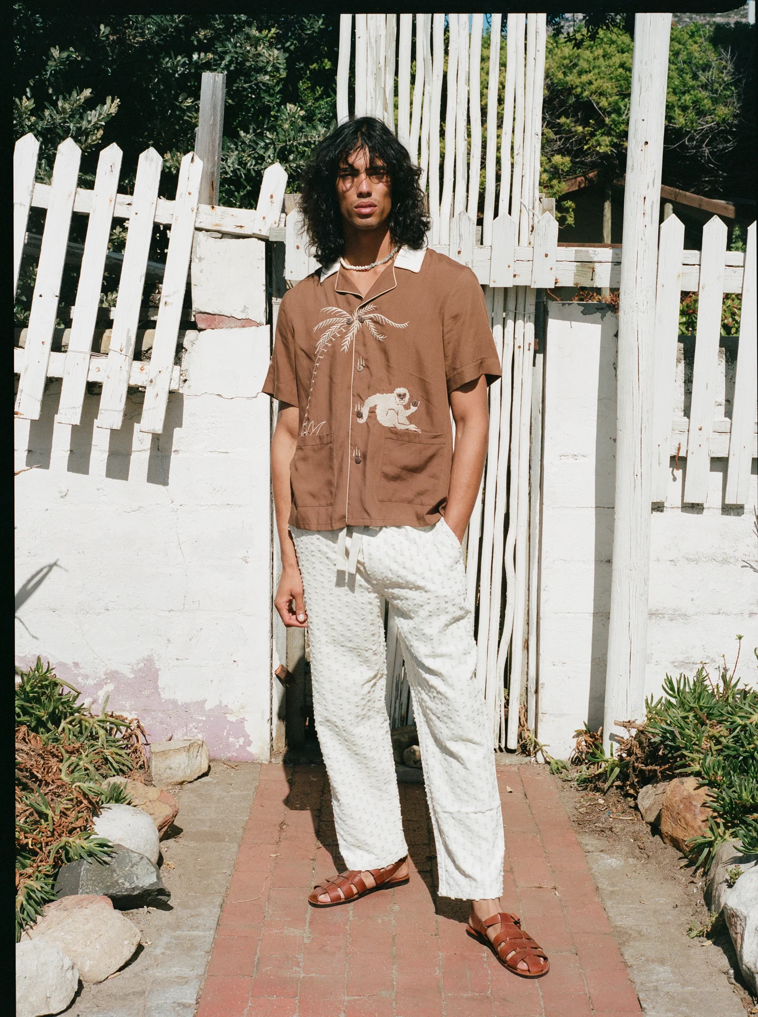 Easy-Going Pants (Patterned Fray) - Image 2