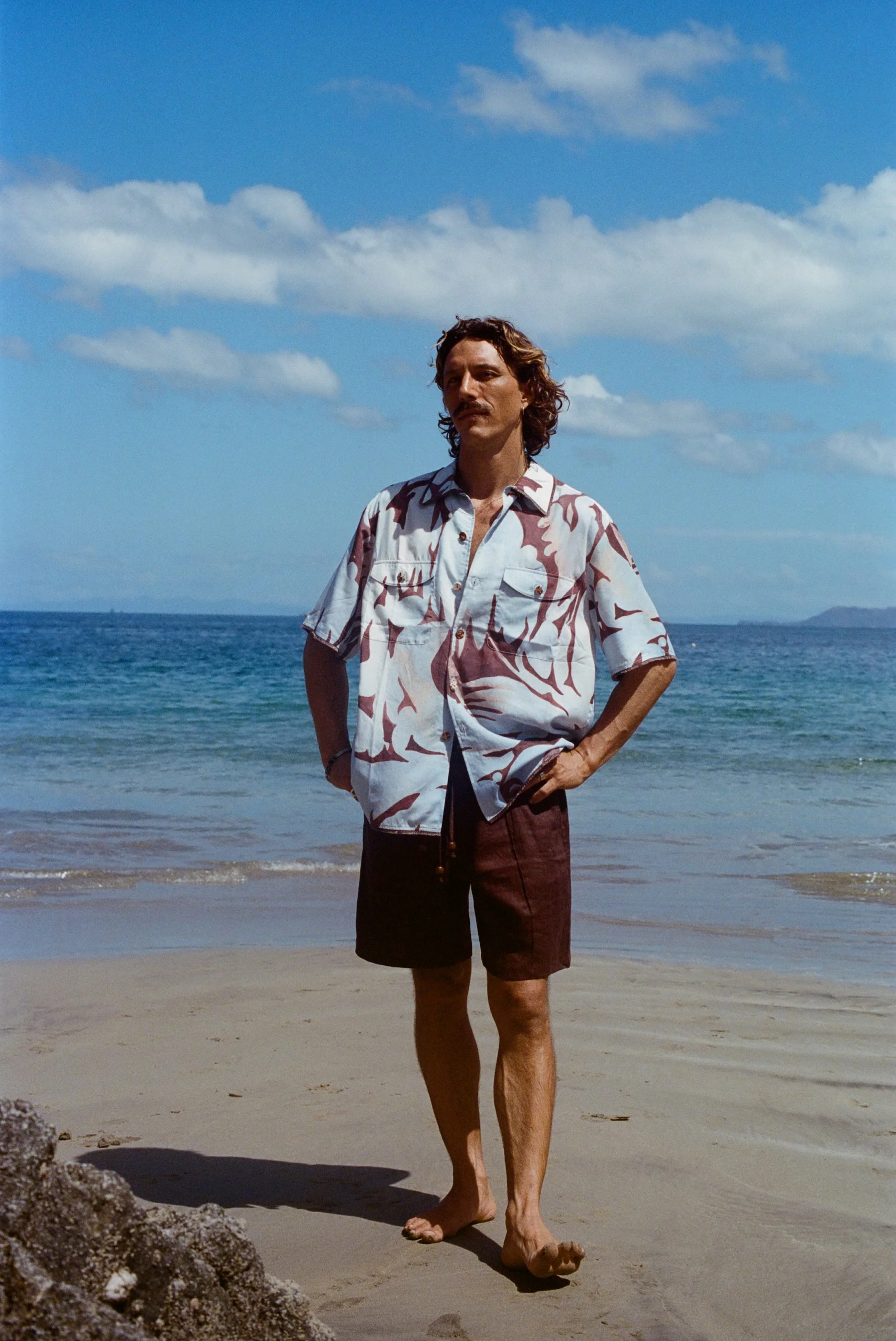Easy-Going Shorts (Brown Linen) - Image 3