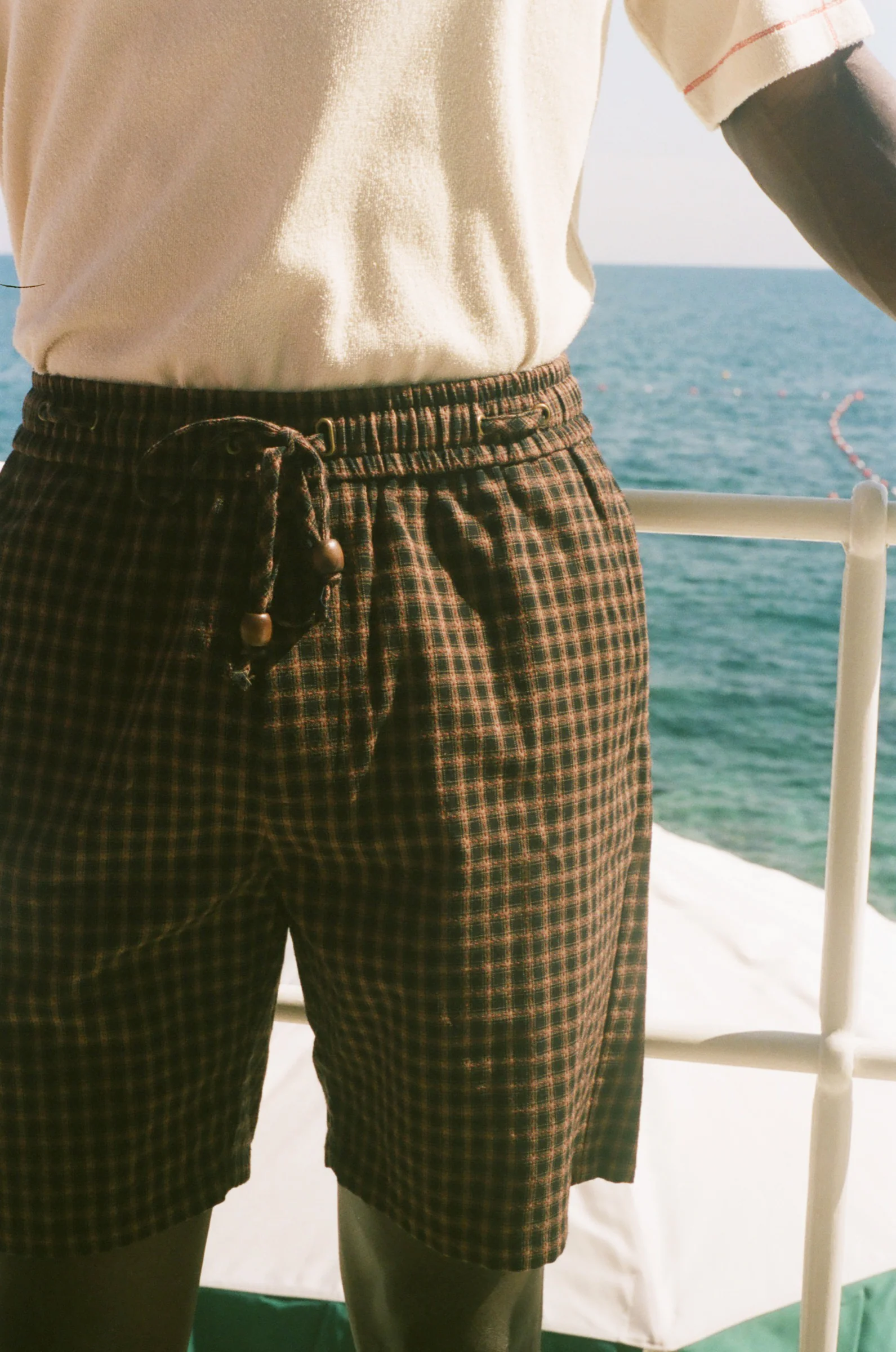Easy-Going Shorts (Dark Brown Plaid) - Image 7