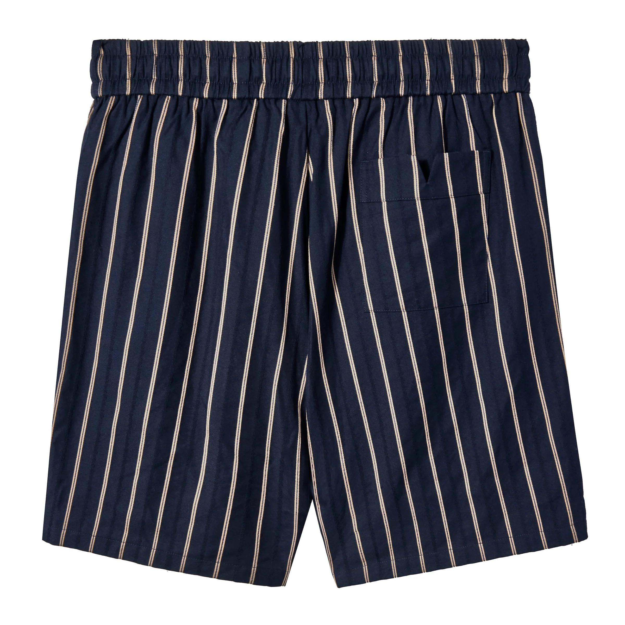 Easy-Going Shorts (Navy Jacquard Stripe) - Image 10