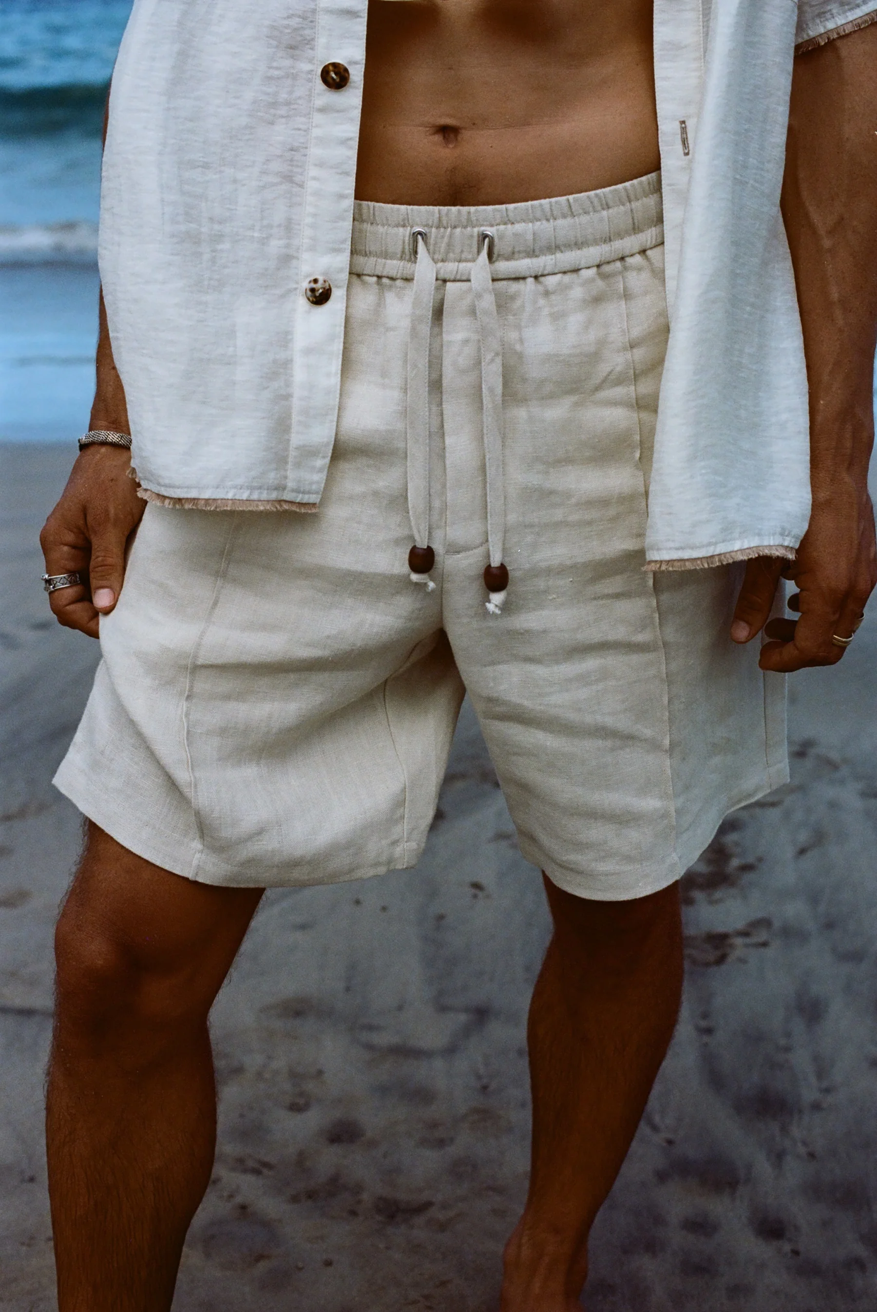 Easy-Going Shorts (Sand Linen) - Image 3