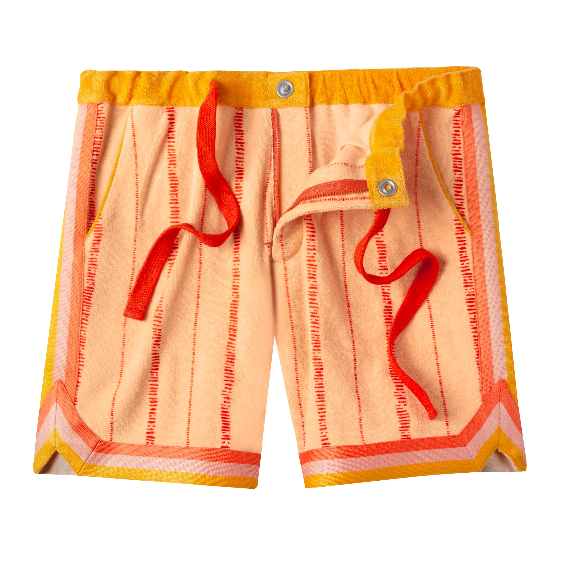 'El Pájaro Cubano' Cabana Shorts (Cream) - Image 2