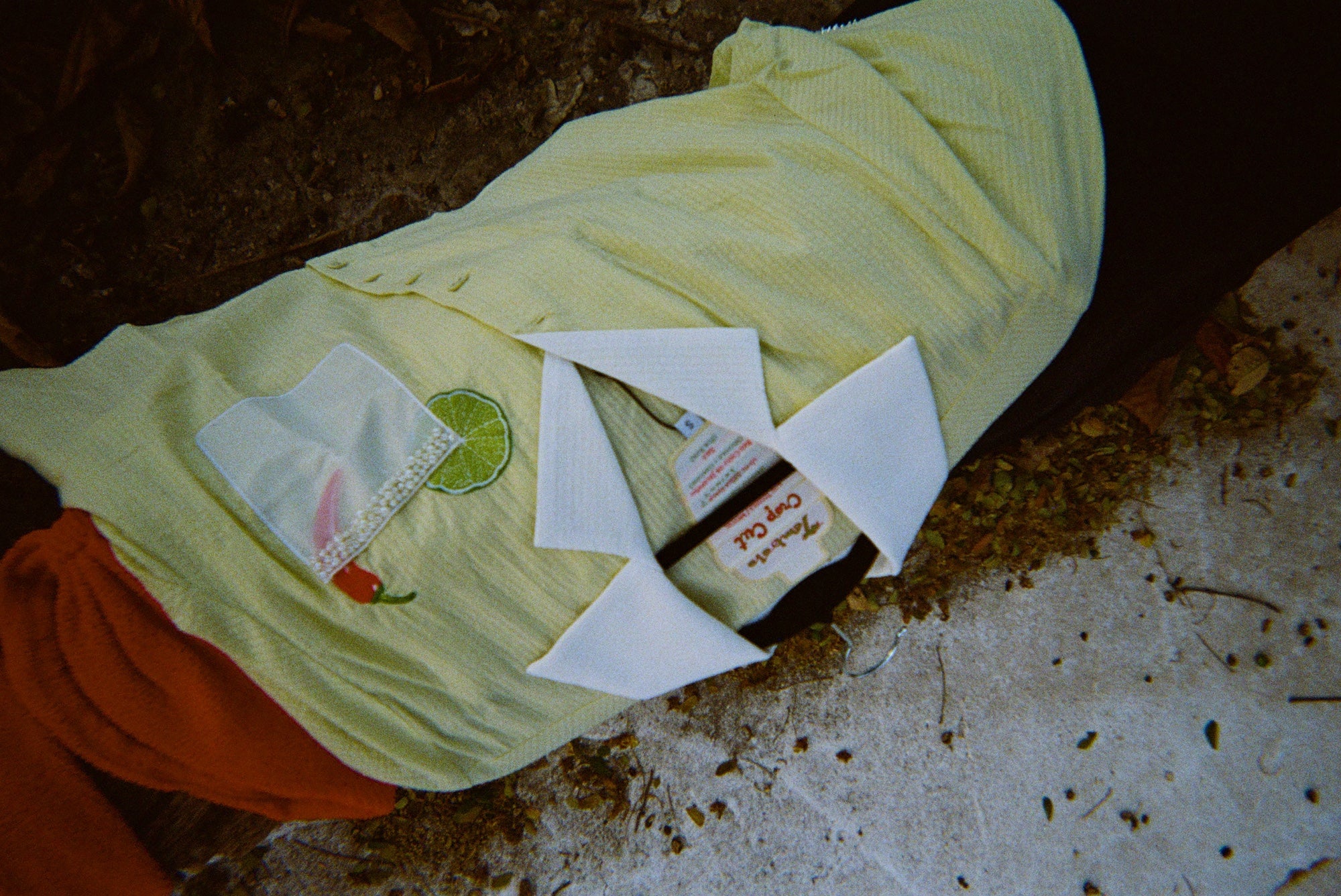 'Extra Spicy' ~ Relaxed Crop Cut (Seersucker) - Image 11