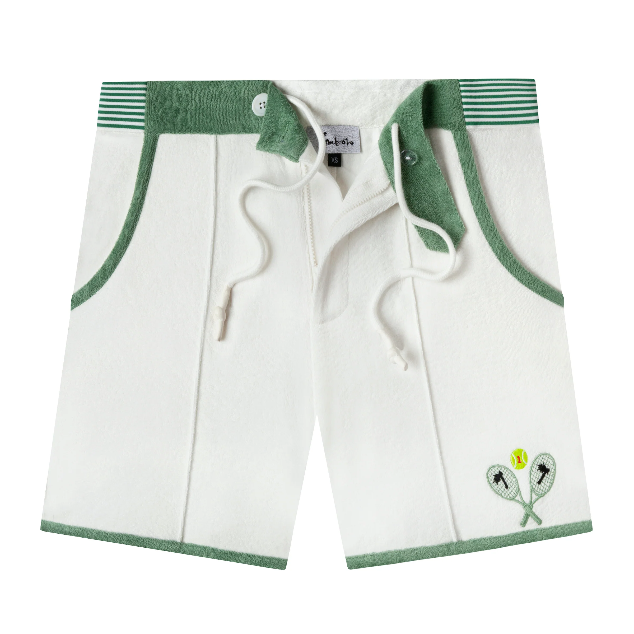 'Fault One' Tennis Cabana Shorts - Image 3