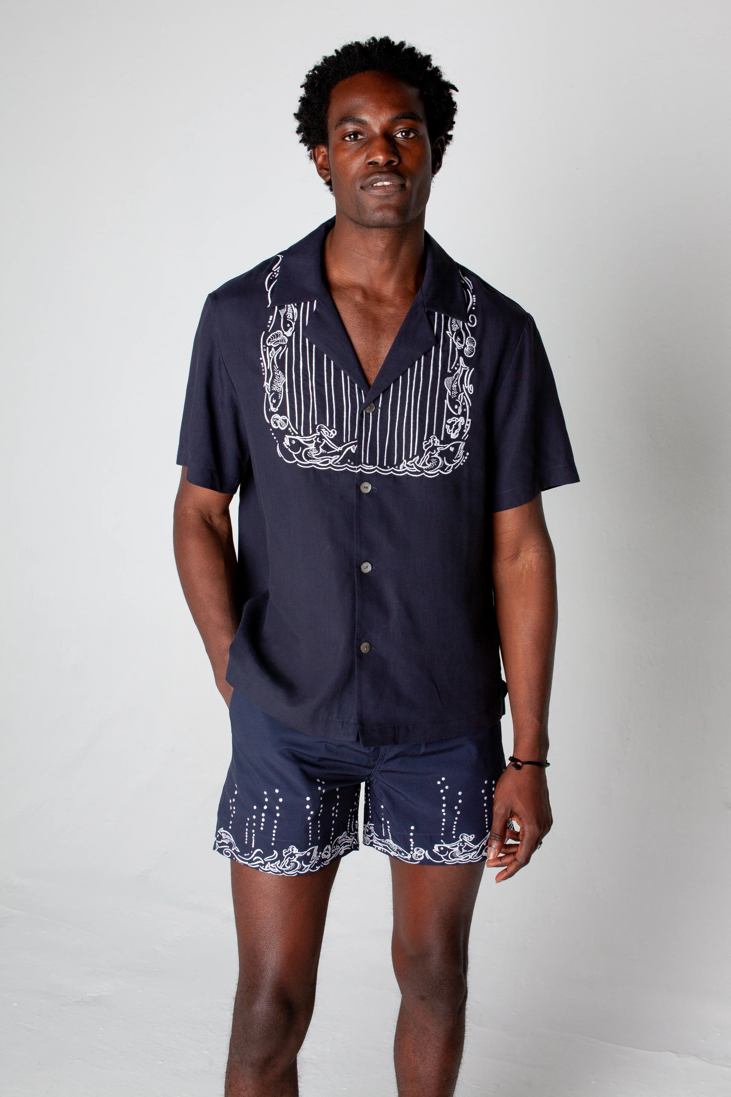 'Fruits de Mer' (Navy) - Image 10