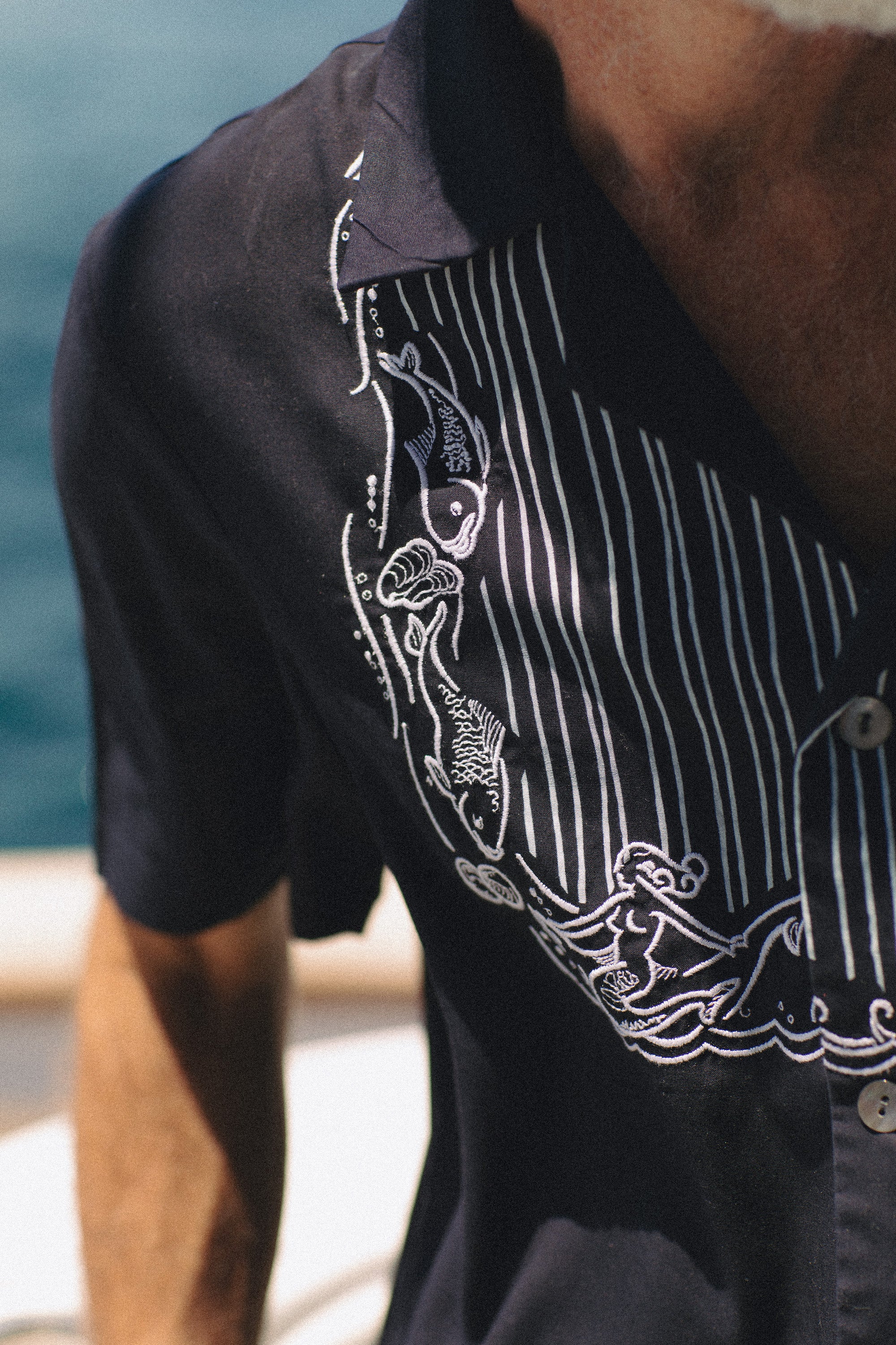 'Fruits de Mer' (Navy) - Image 12