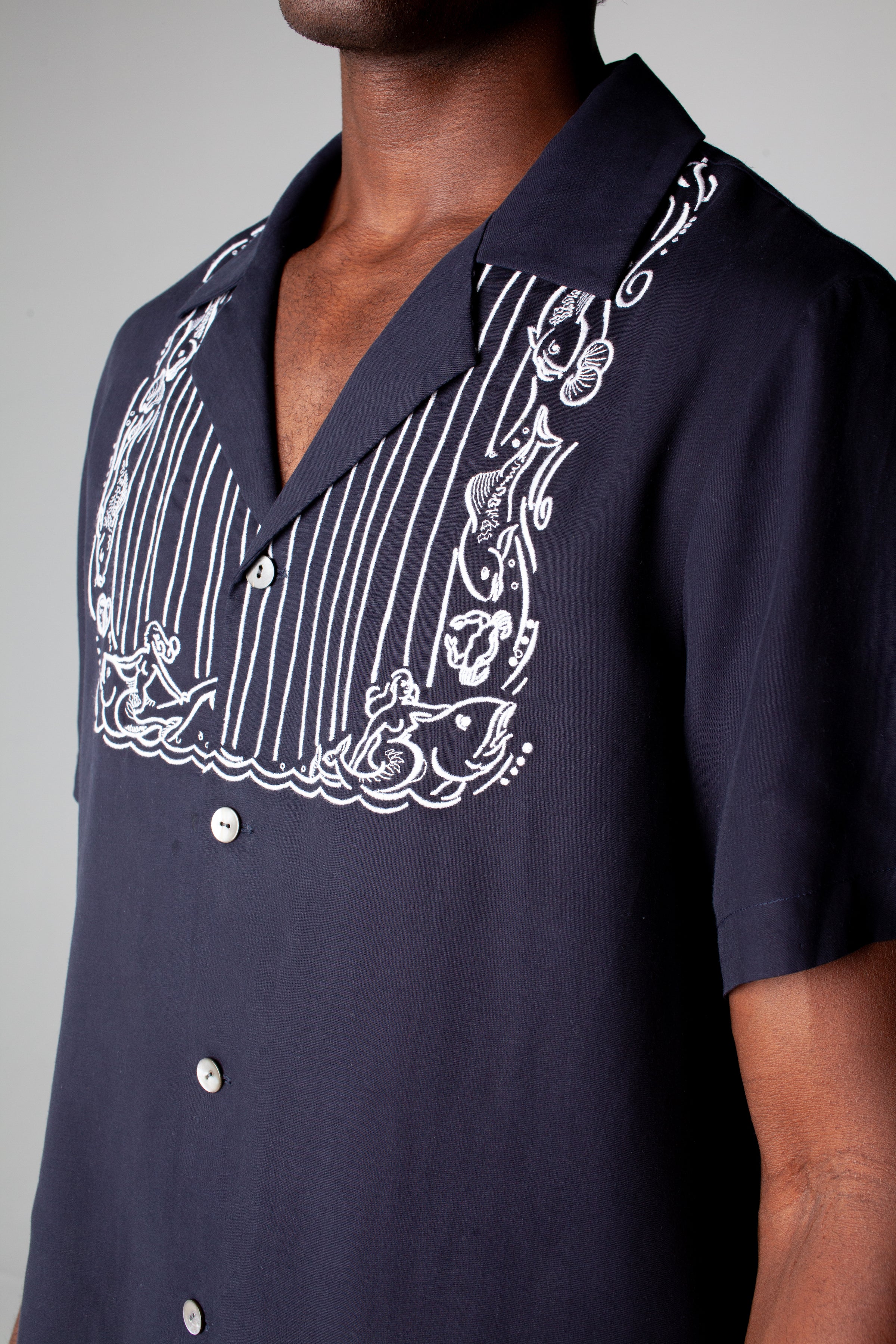 'Fruits de Mer' (Navy) - Image 16