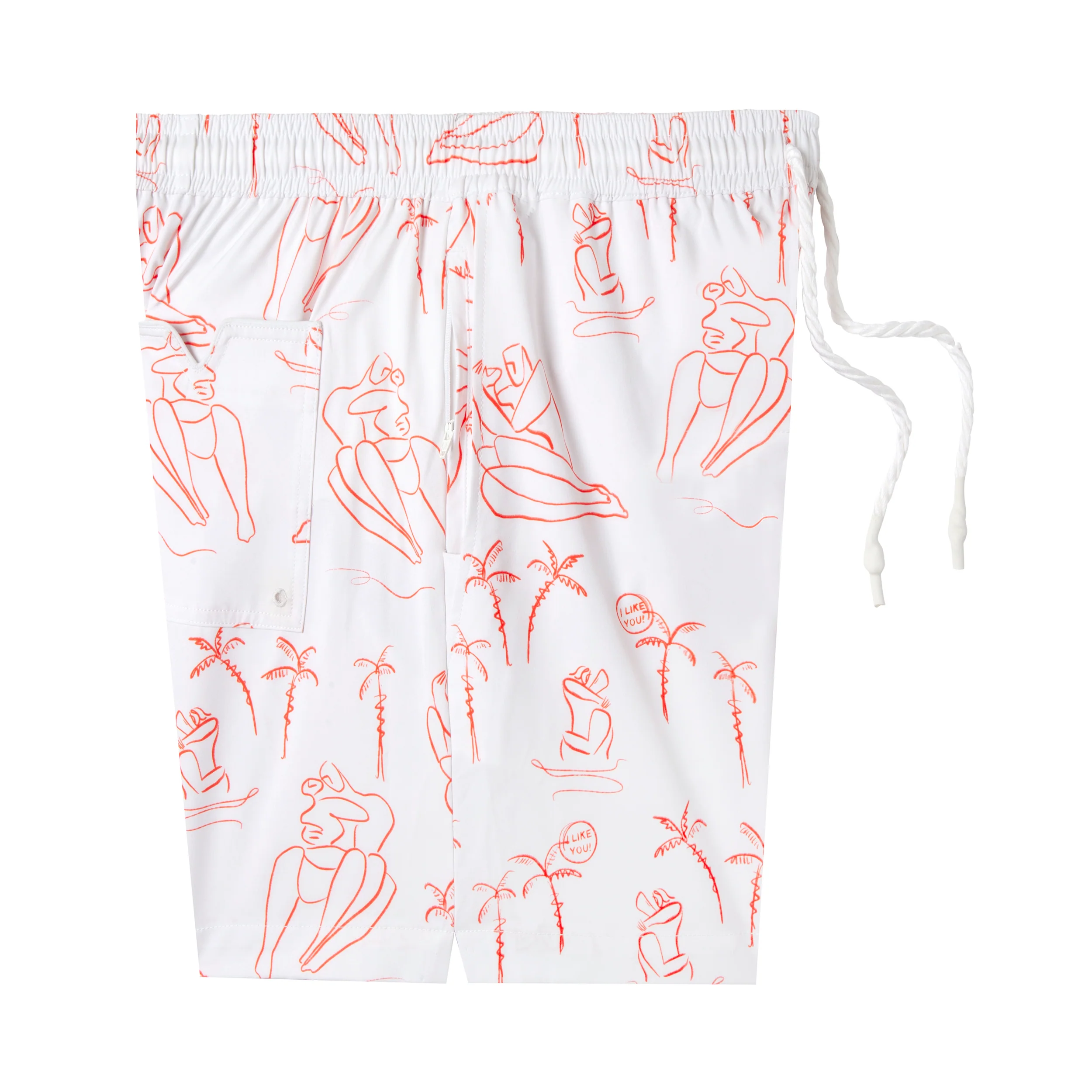 'I LIKE YOU!' Swim Trunks - Image 3