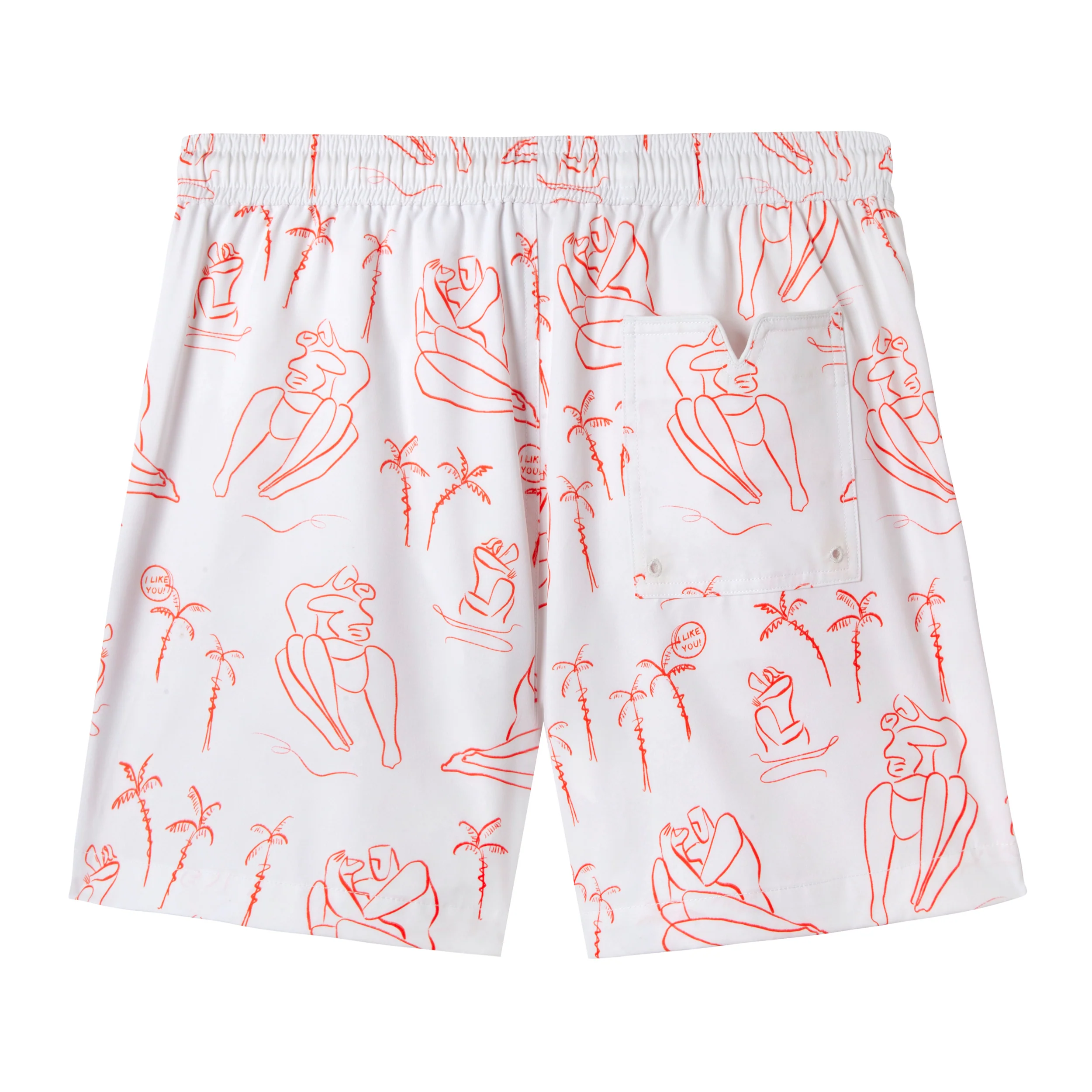 'I LIKE YOU!' Swim Trunks - Image 4