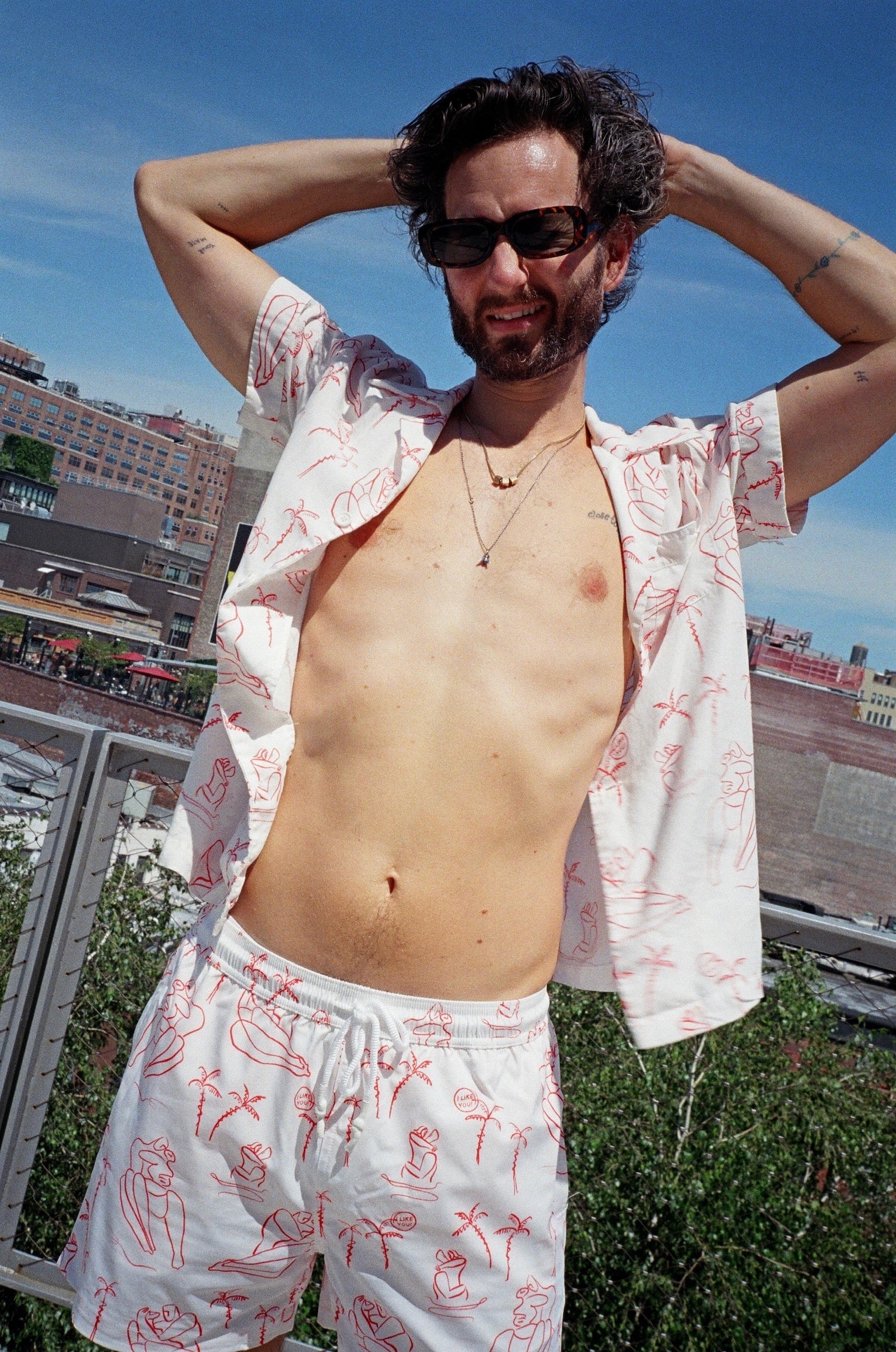 'I LIKE YOU!' Swim Trunks - Image 6