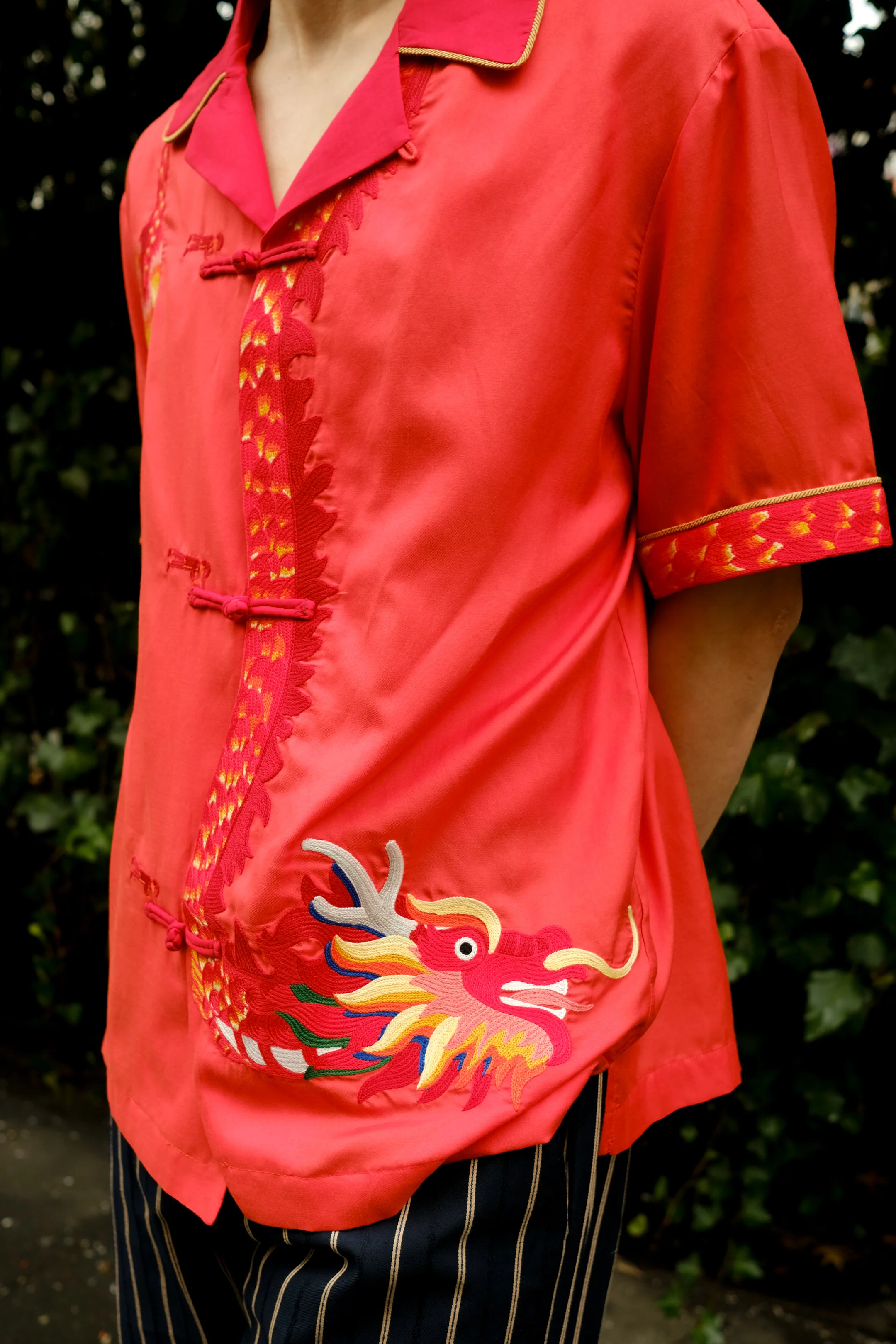 'Jiannan Wu x Tombolo' Wood Dragon (Silk & Cotton Twill) - Image 4