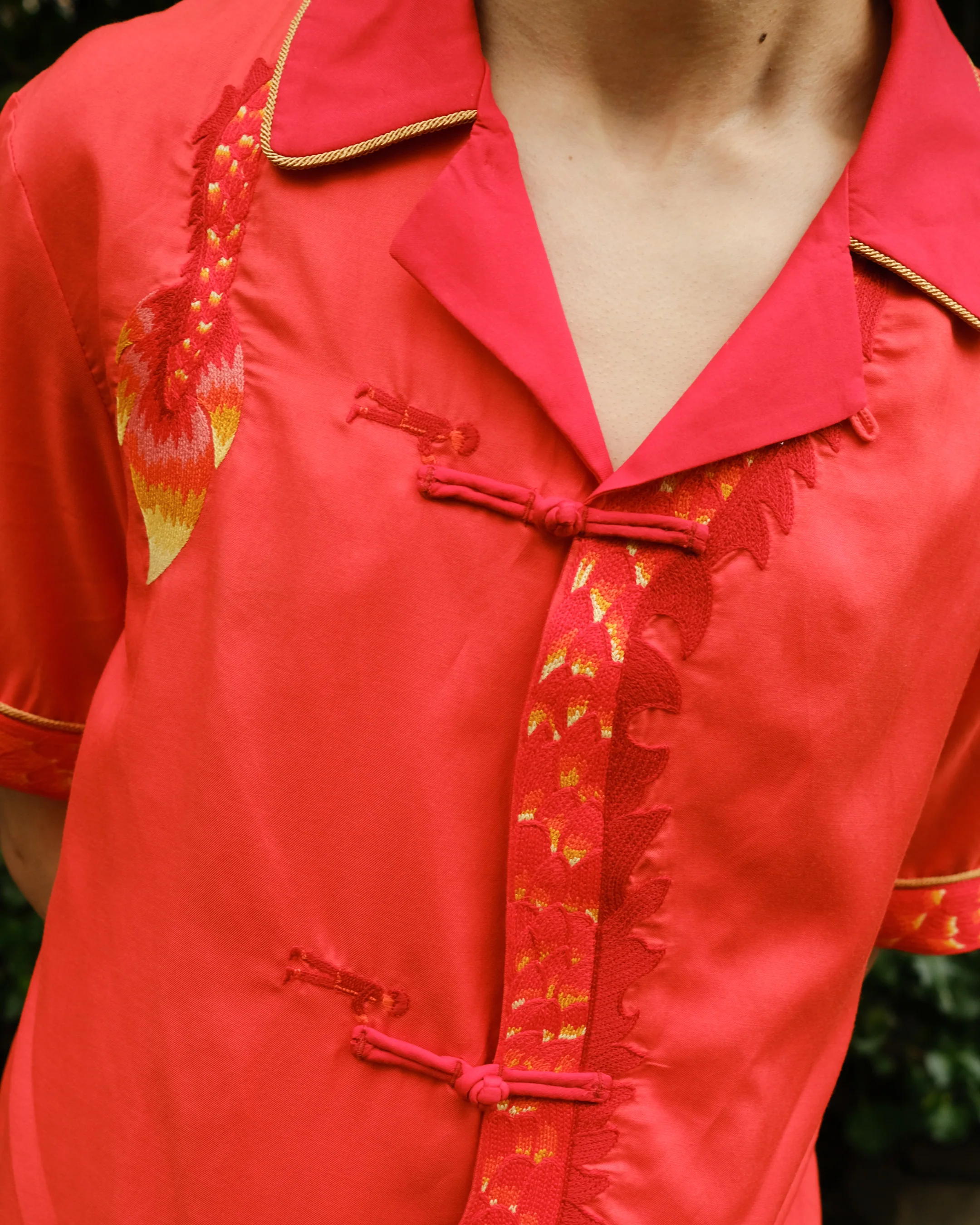 'Jiannan Wu x Tombolo' Wood Dragon (Silk & Cotton Twill) - Image 6