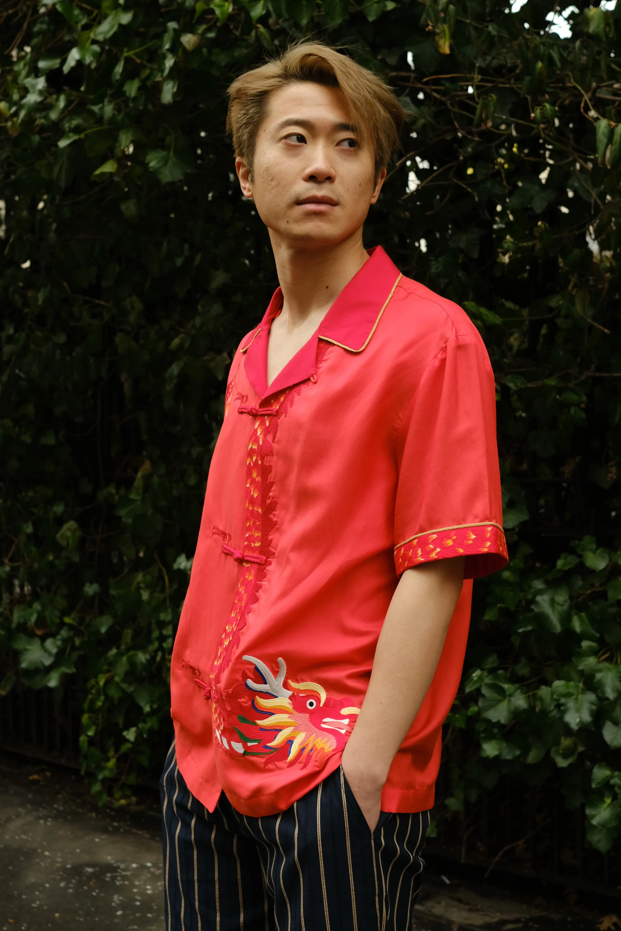'Jiannan Wu x Tombolo' Wood Dragon (Silk & Cotton Twill) - Image 7