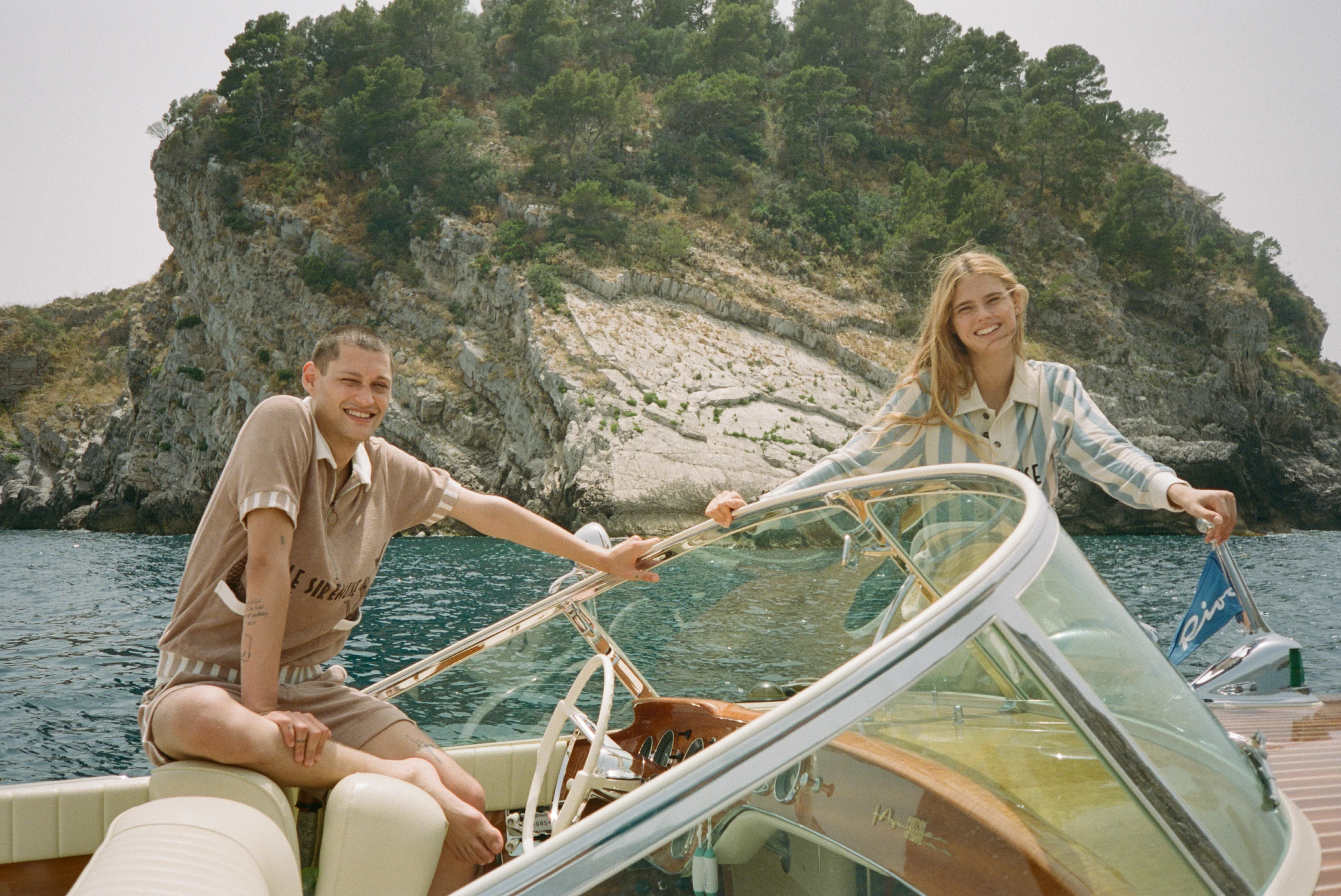 'Le Sirenuse' Cabana Shorts (Clay) - Image 8