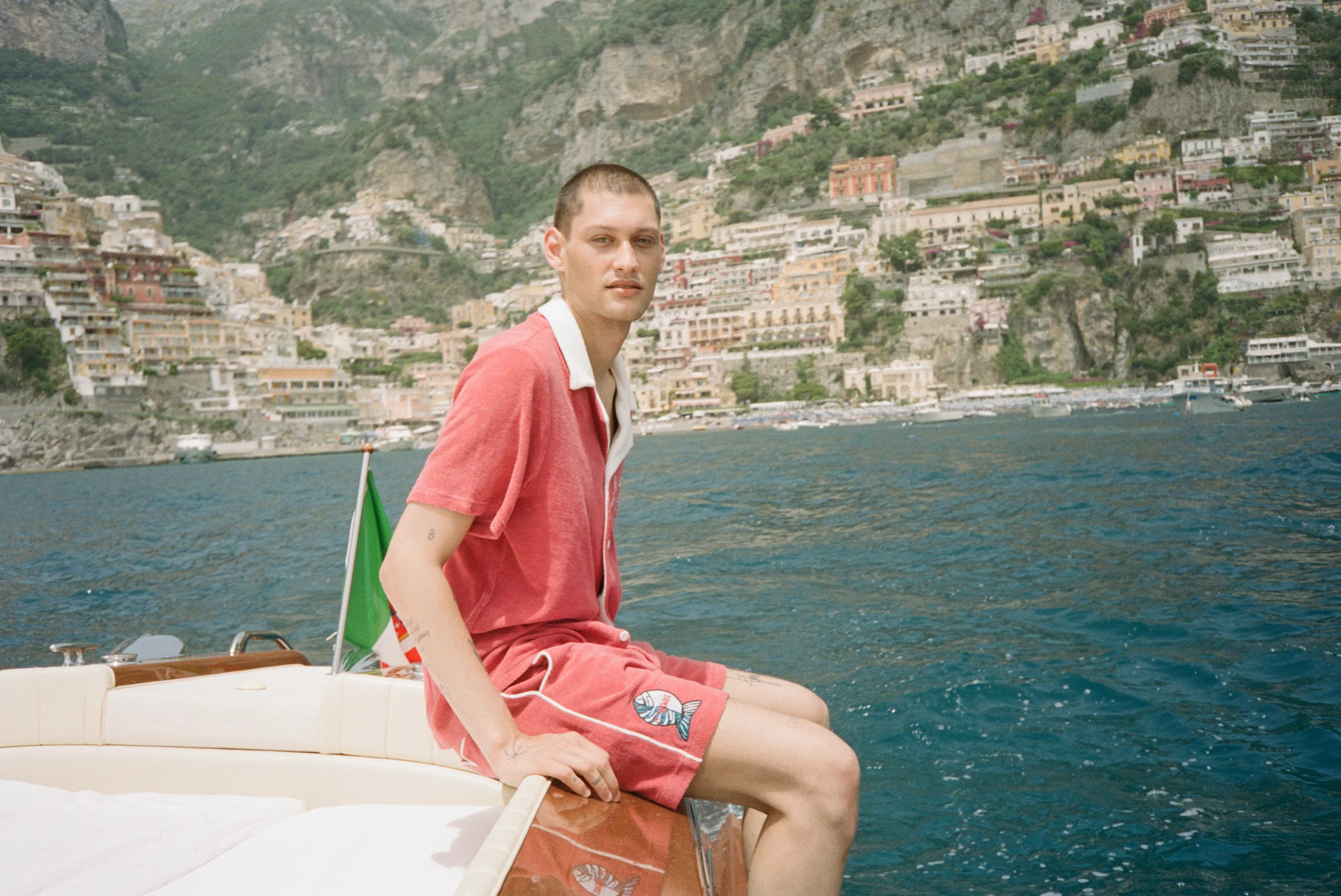 'Le Sirenuse' Classic Cabana (Pompeian Red) - Image 6