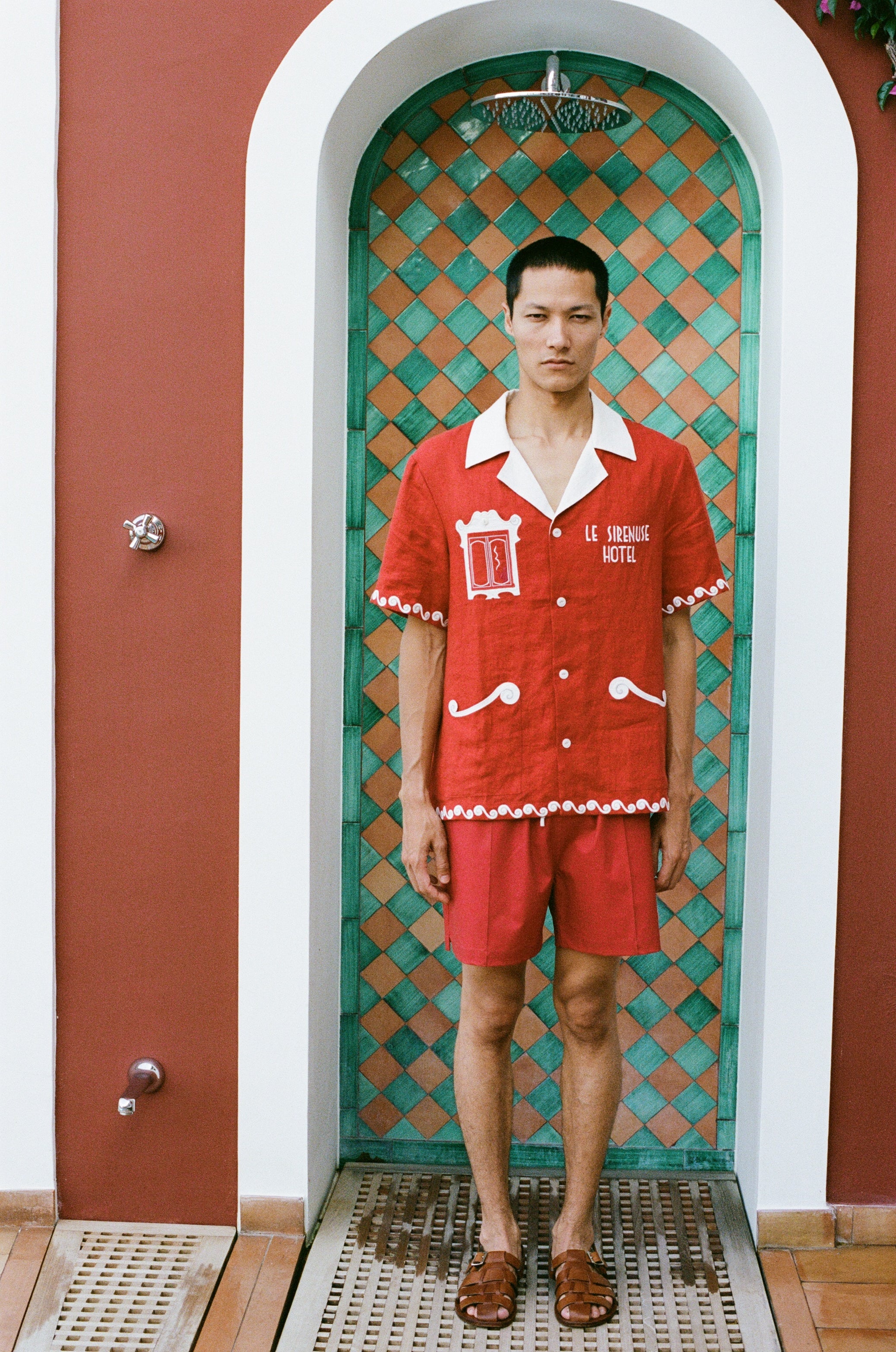 'Le Sirenuse' Finestra Swim Trunks - Image 5