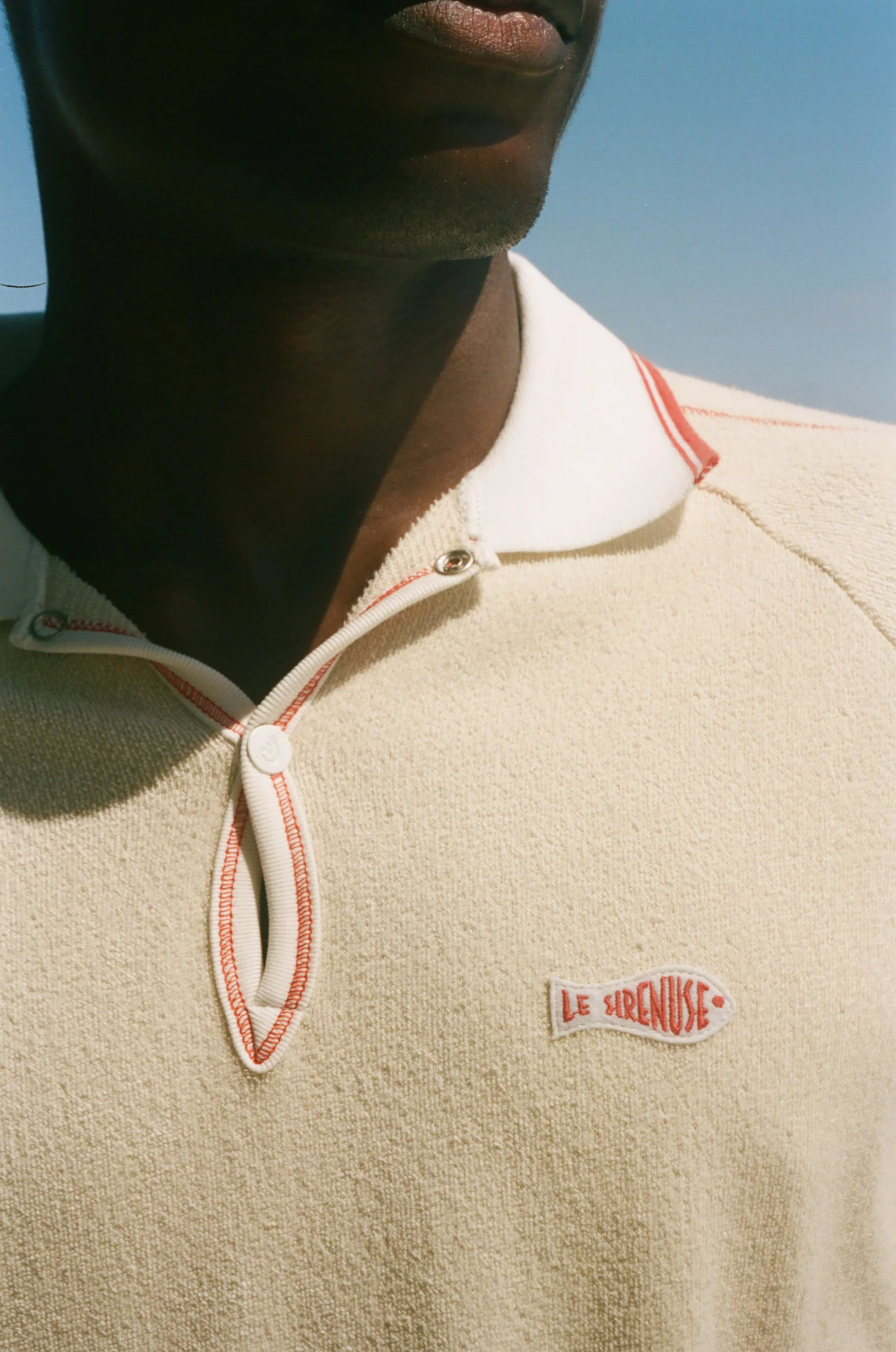 'Le Sirenuse' Guppy Raglan Terry Polo - Image 4