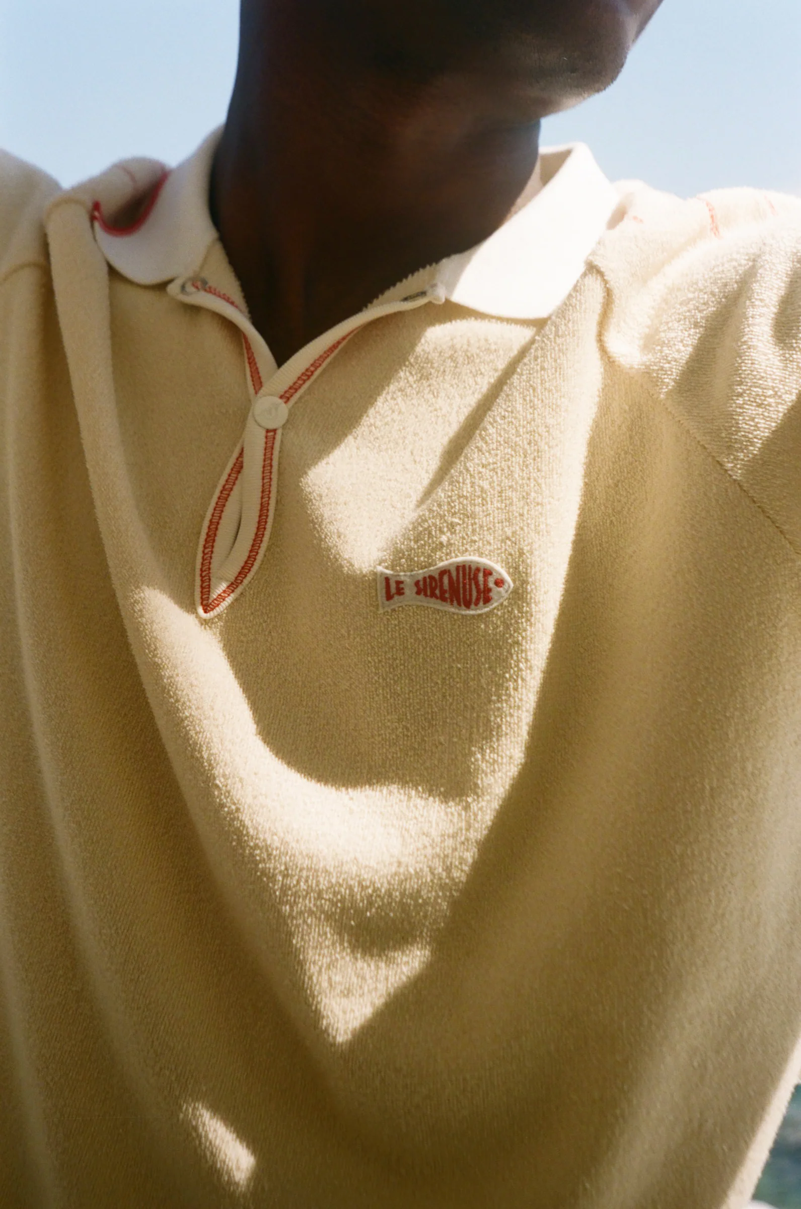 'Le Sirenuse' Guppy Raglan Terry Polo - Image 9