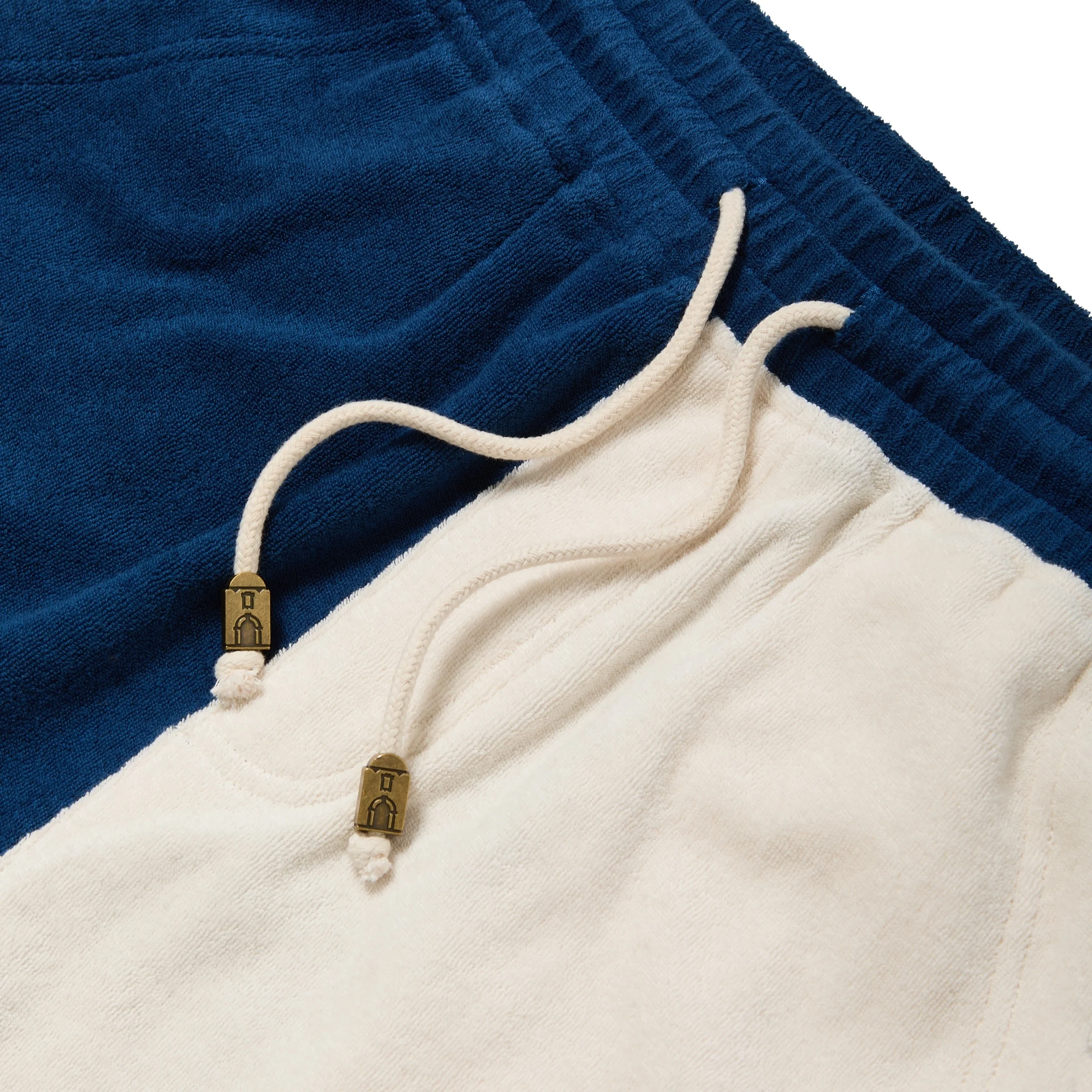 'Le Sirenuse' Late Checkout Cabana Shorts (Blue) - Image 7