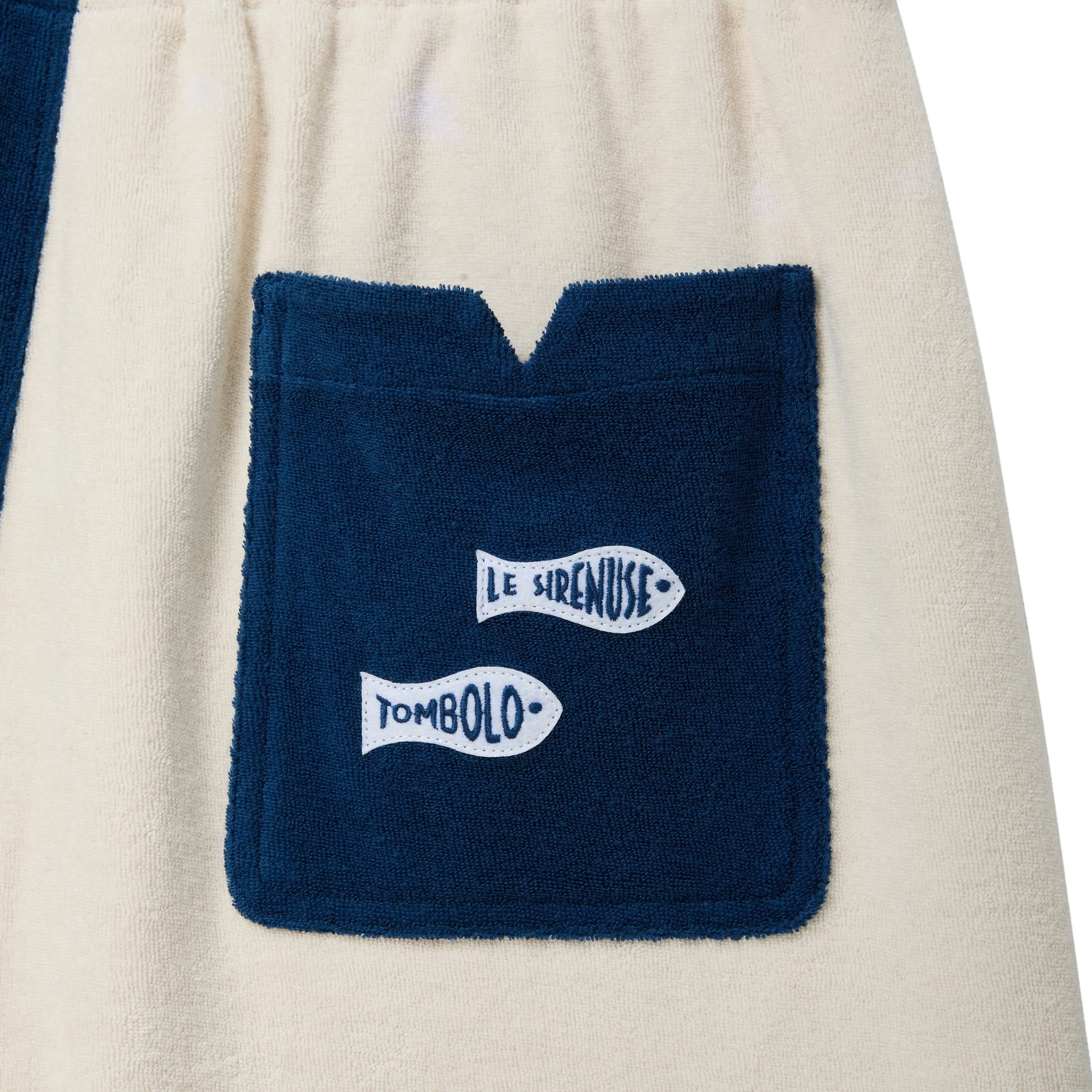 'Le Sirenuse' Late Checkout Cabana Shorts (Blue) - Image 9
