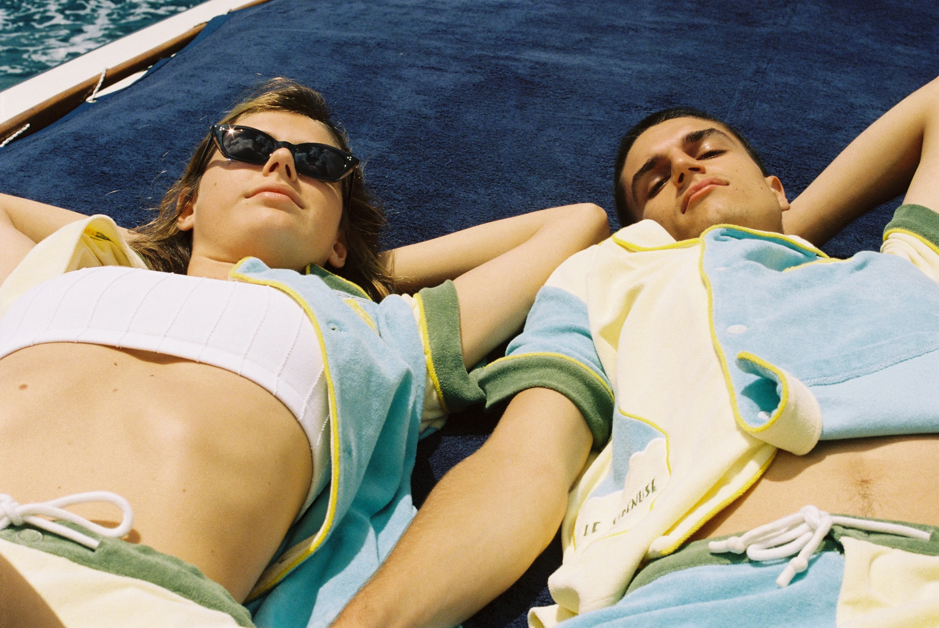 'Le Sirenuse' Limoncello Cabana (Color Block) - Image 16