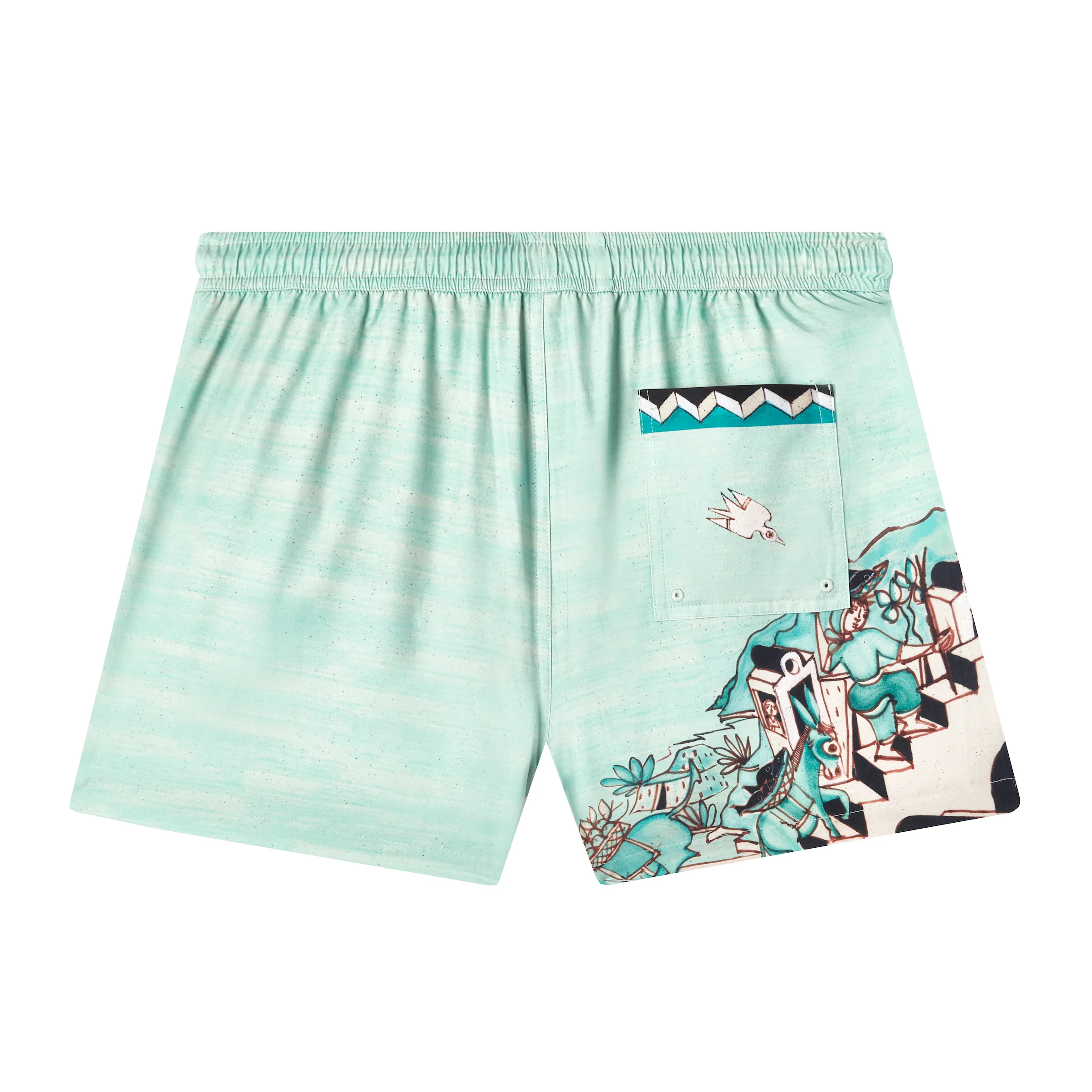 ‘Le Sirenuse’ Swim Trunks by Lucio Liguori - Image 2